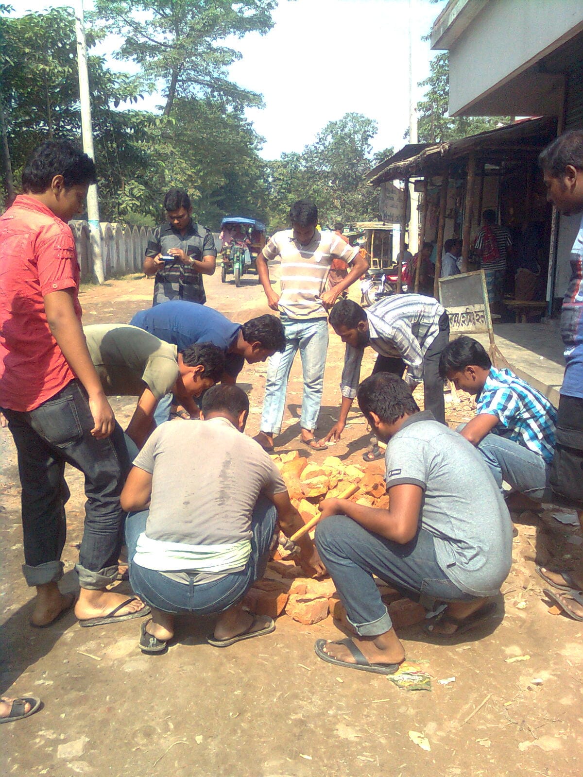 Engineers Foundation Daulatpur (EFD), Kushtia. Road Repair & Community Development Project