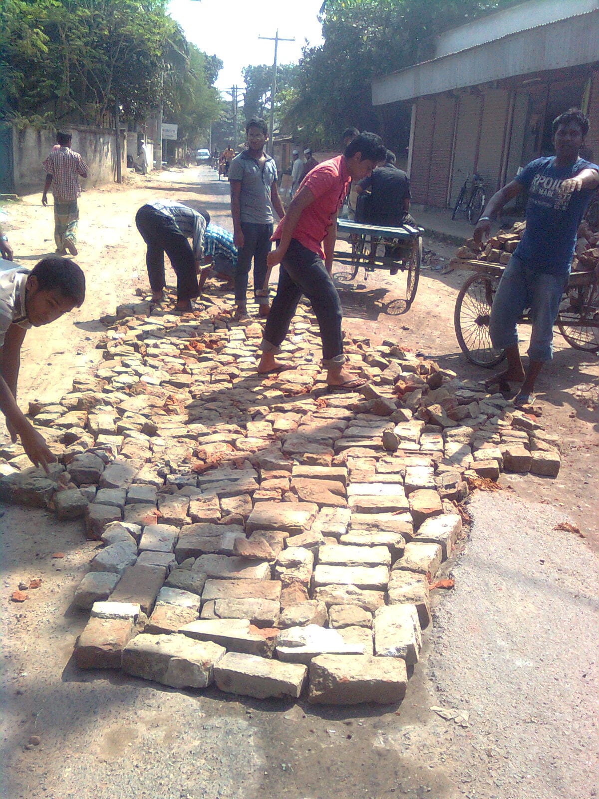 Engineers Foundation Daulatpur (EFD), Kushtia. Road Repair & Community Development Project