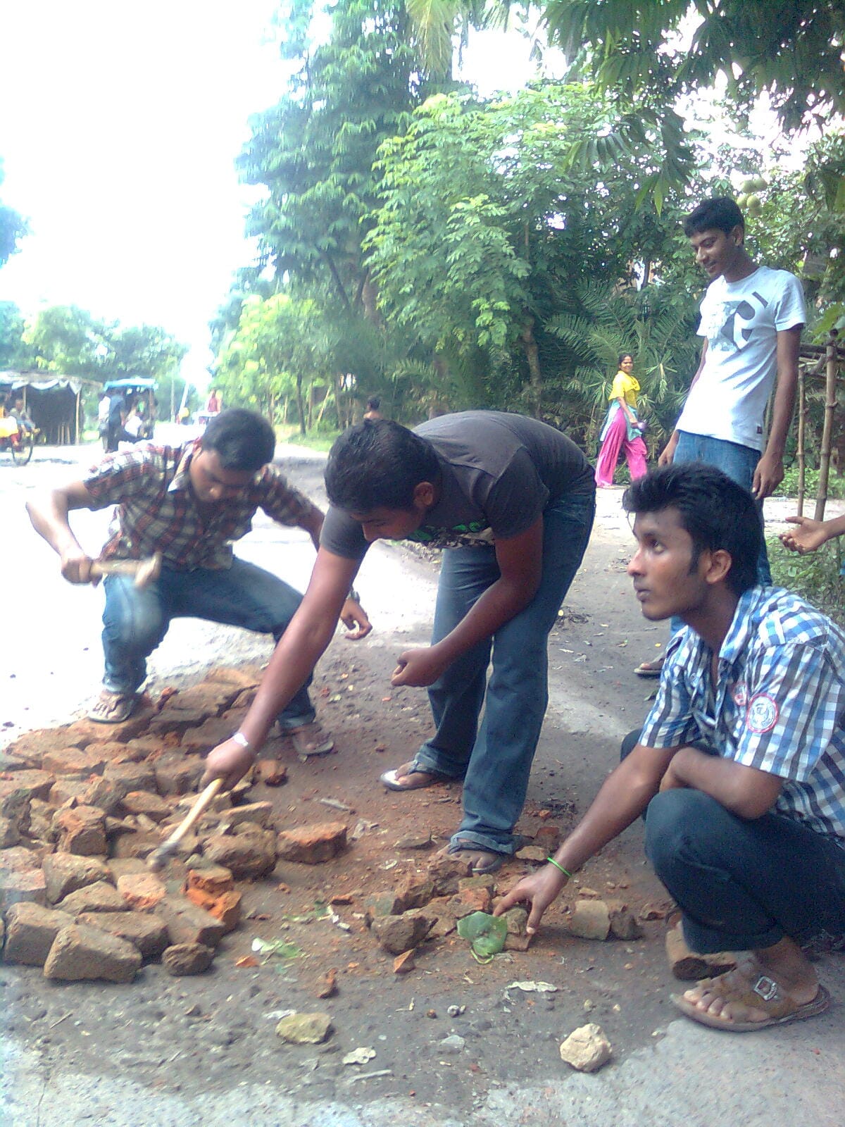 Engineers Foundation Daulatpur (EFD), Kushtia. Road Repair & Community Development Project