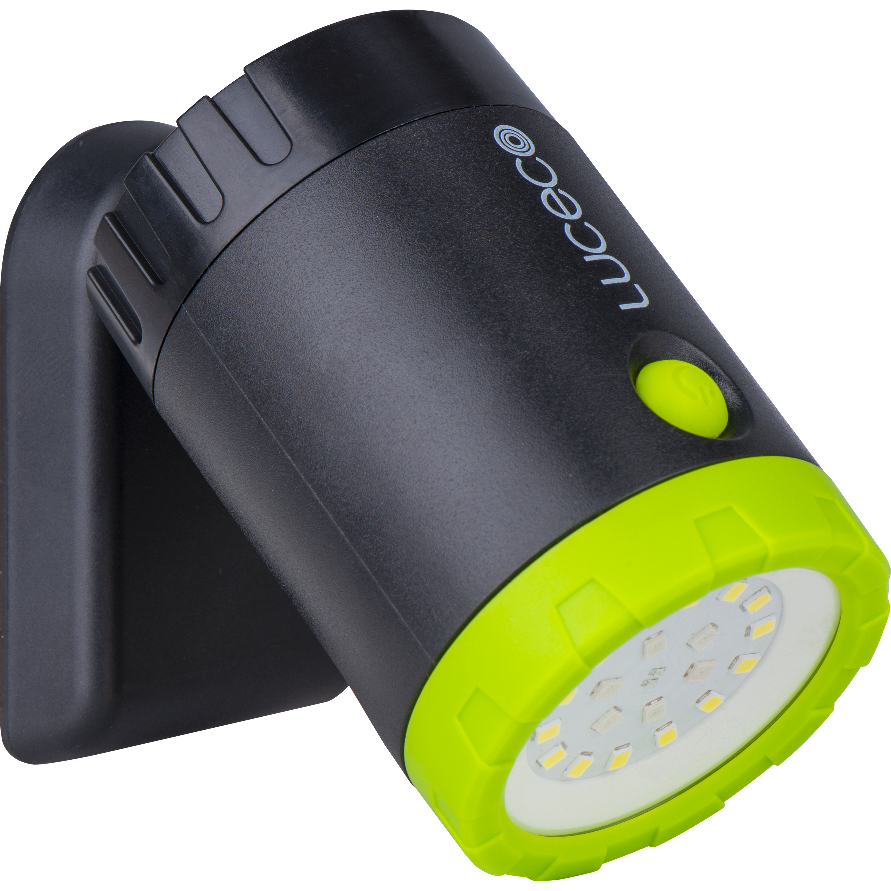 Luceco LED Mini Spotlight with Magnet and Clamp, USB-C Rechargeable, 3 Lighting Modes, Inspection Light, Hands-Free Operation,  IP44, 5W, 500lm, 6500K