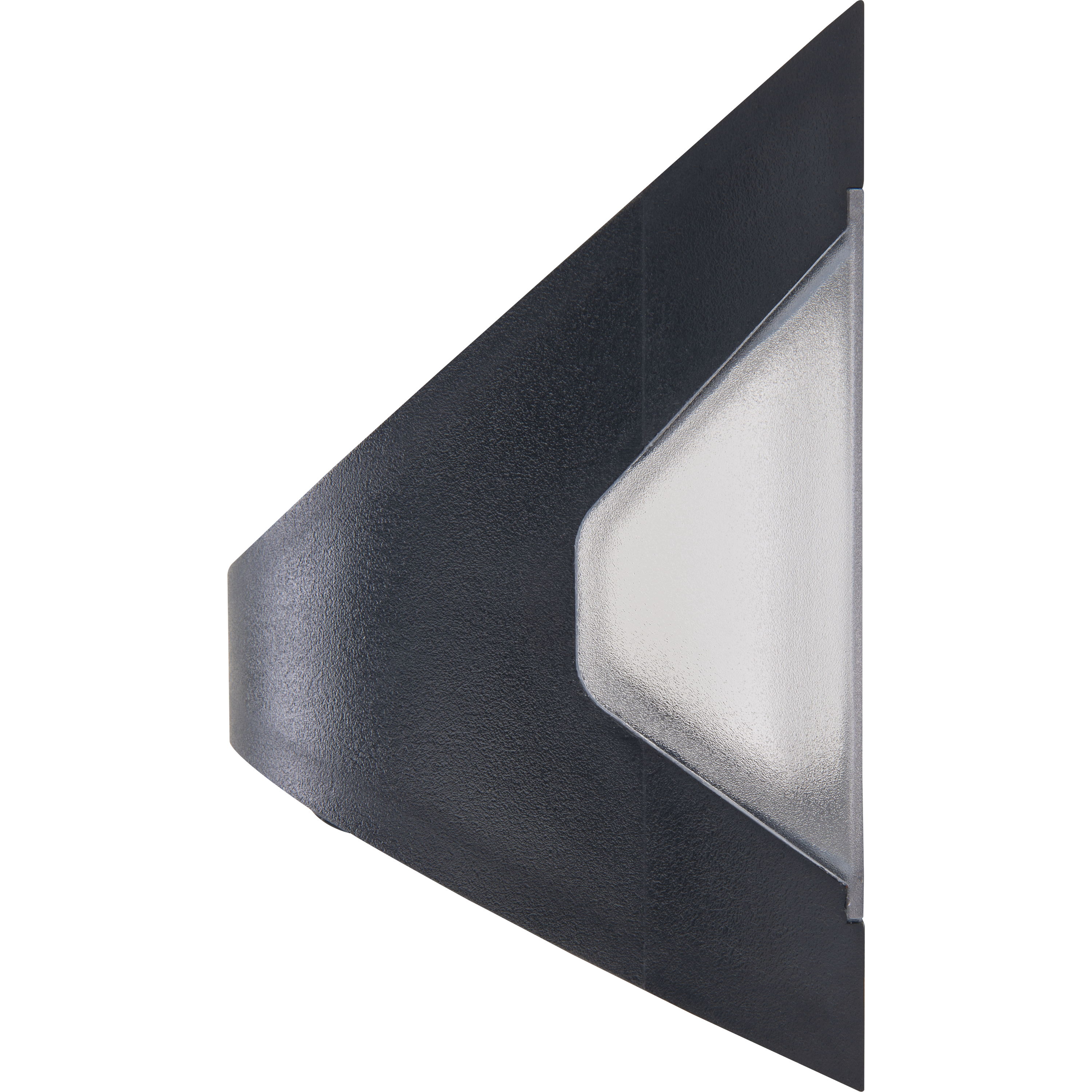 Luceco Prysm Decorative Outdoor Solar Wall Light with PIR Motion Sensor and USB Charging Port, LED Exterior Lighting, Black, IP54, 6W, 600lm, 4000K