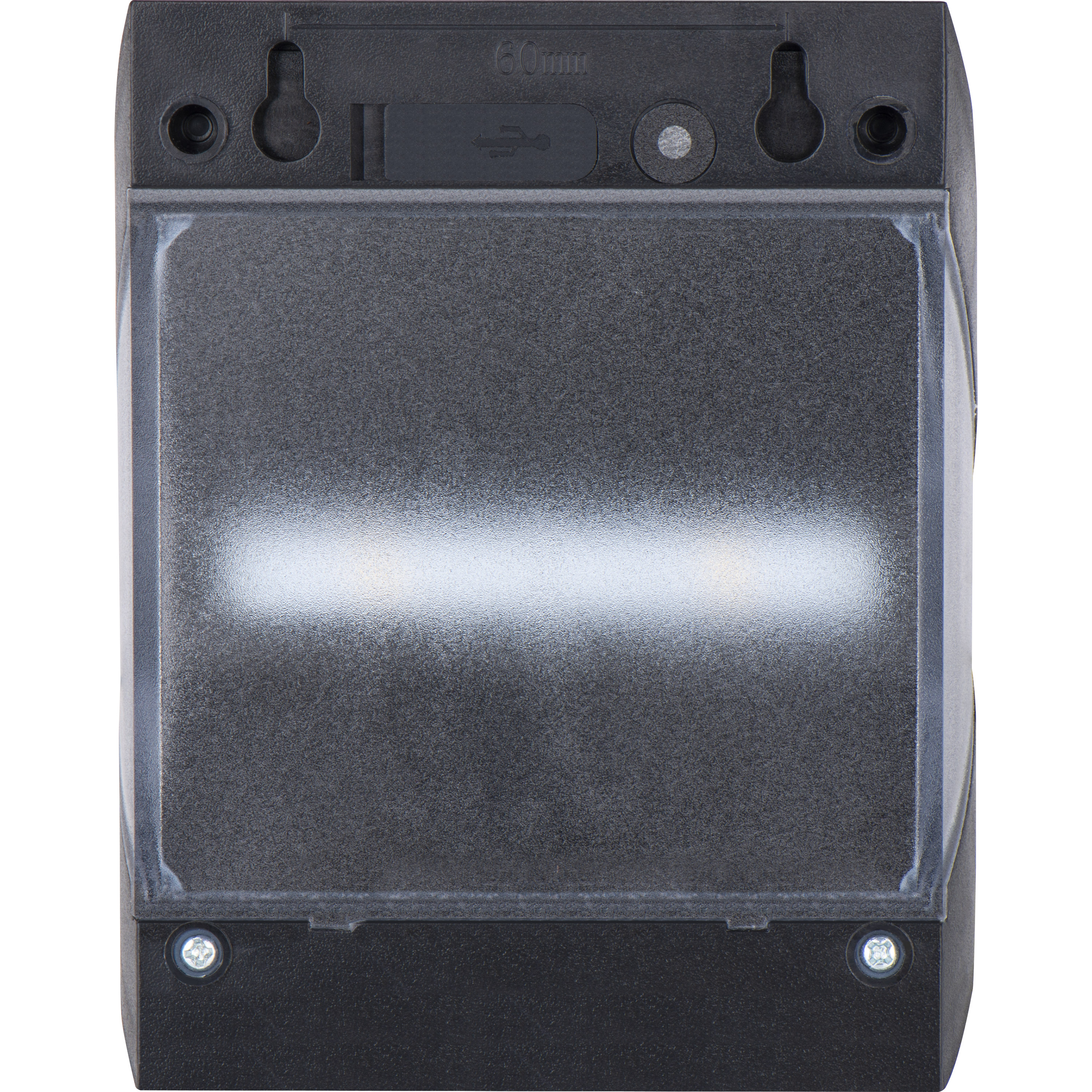 Luceco Prysm Decorative Outdoor Solar Wall Light with PIR Motion Sensor and USB Charging Port, LED Exterior Lighting, Black, IP54, 6W, 600lm, 4000K