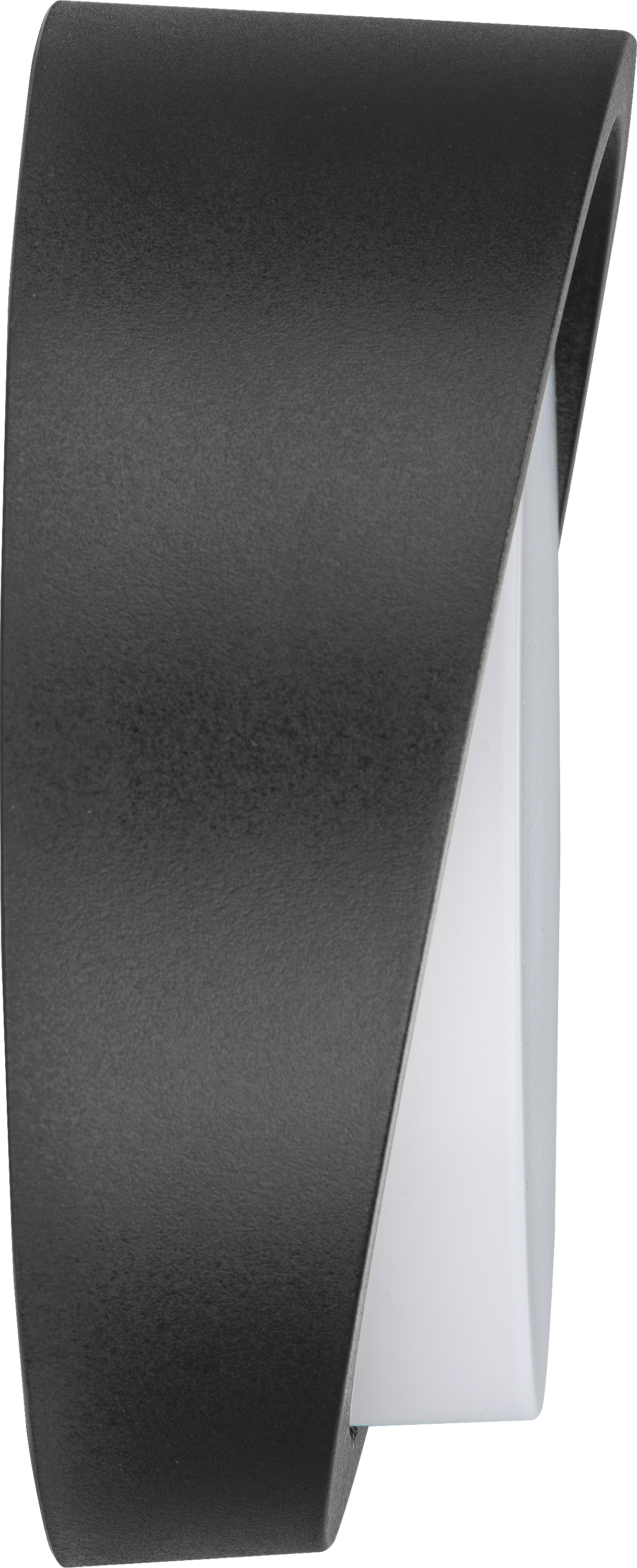 Luceco Liptus Decorative Outdoor Bulkhead Wall  Light with Colour Change (CCT), LED Exterior Lighting, Black, 220mm, IP65, 15W, 1350lm