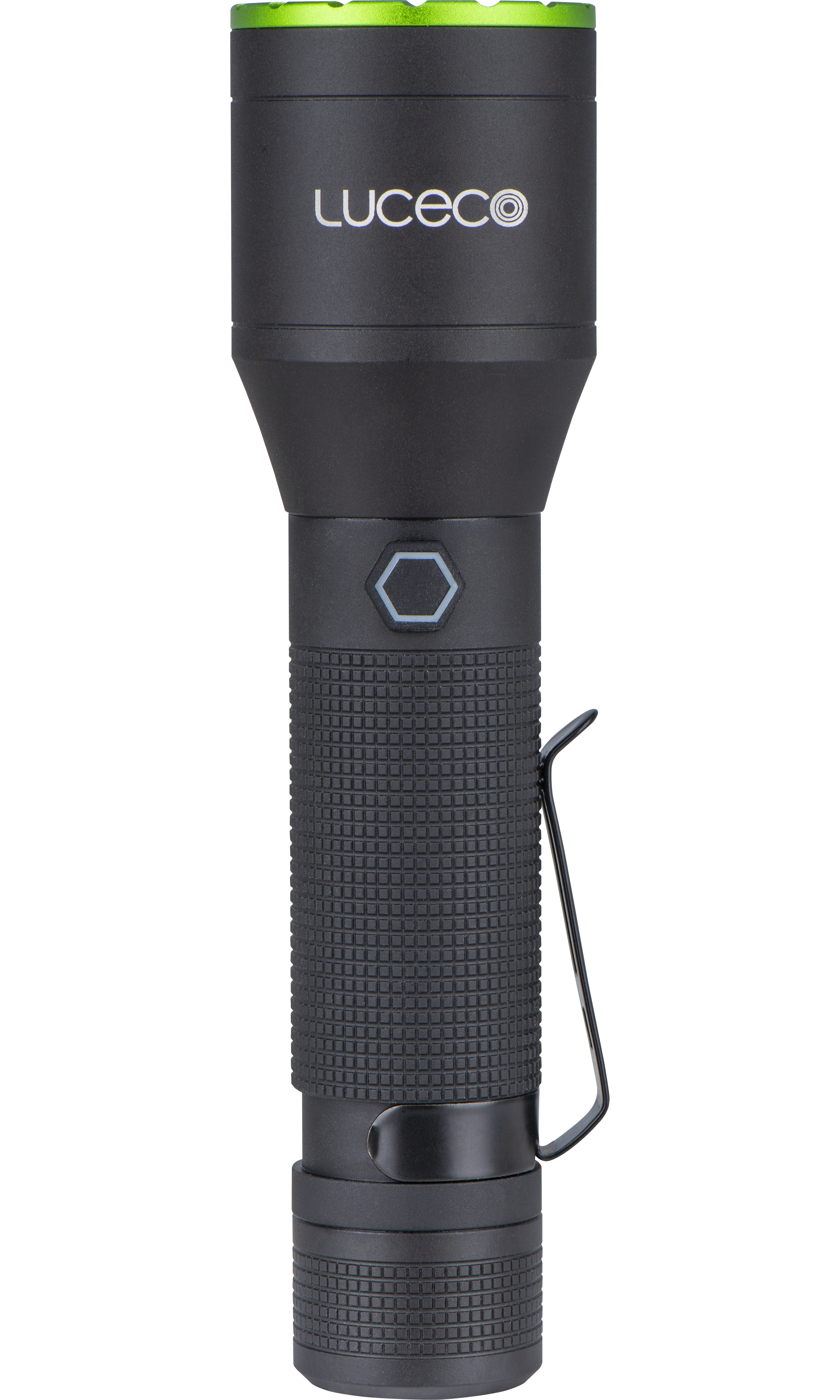 Luceco Multi Focus LED Hand Torch, USB-C Rechargeable, Inspection Light, 3 Lighting Modes, IP44, 9W, 1000lm, 6500K