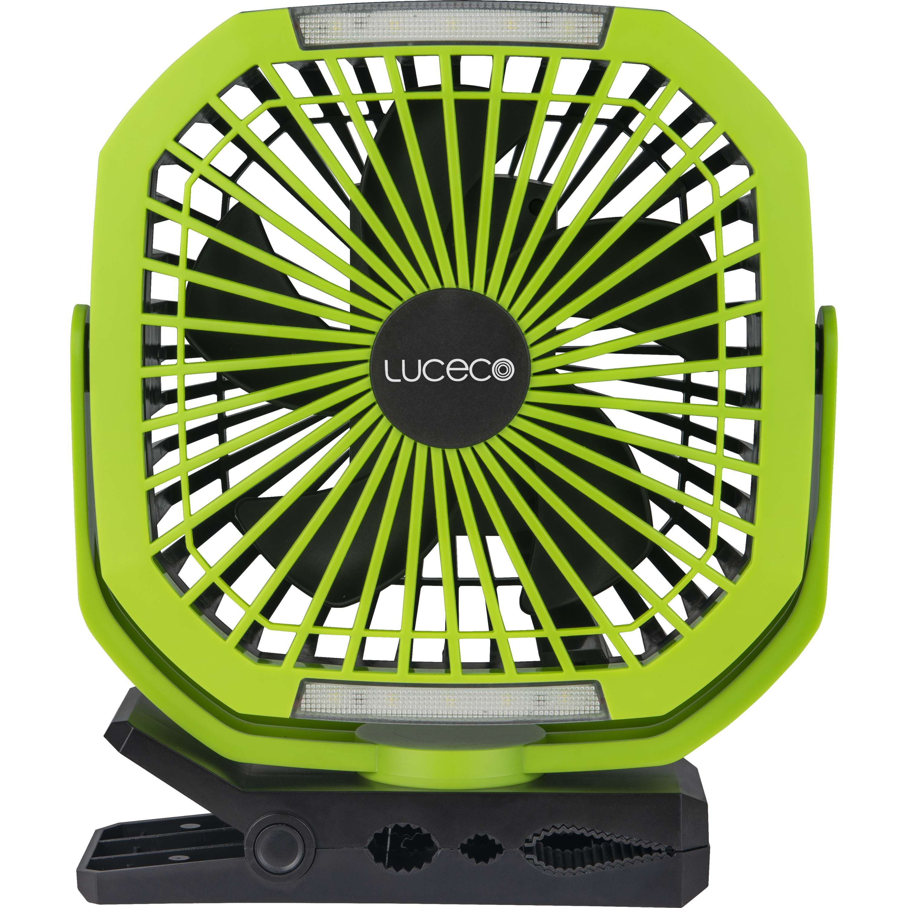 Luceco Inspection Light with Fan, Magnetic Clamp and Power Bank, USB-C Rechargeable, Portable Worklight, 10W,  250lm, 6500K