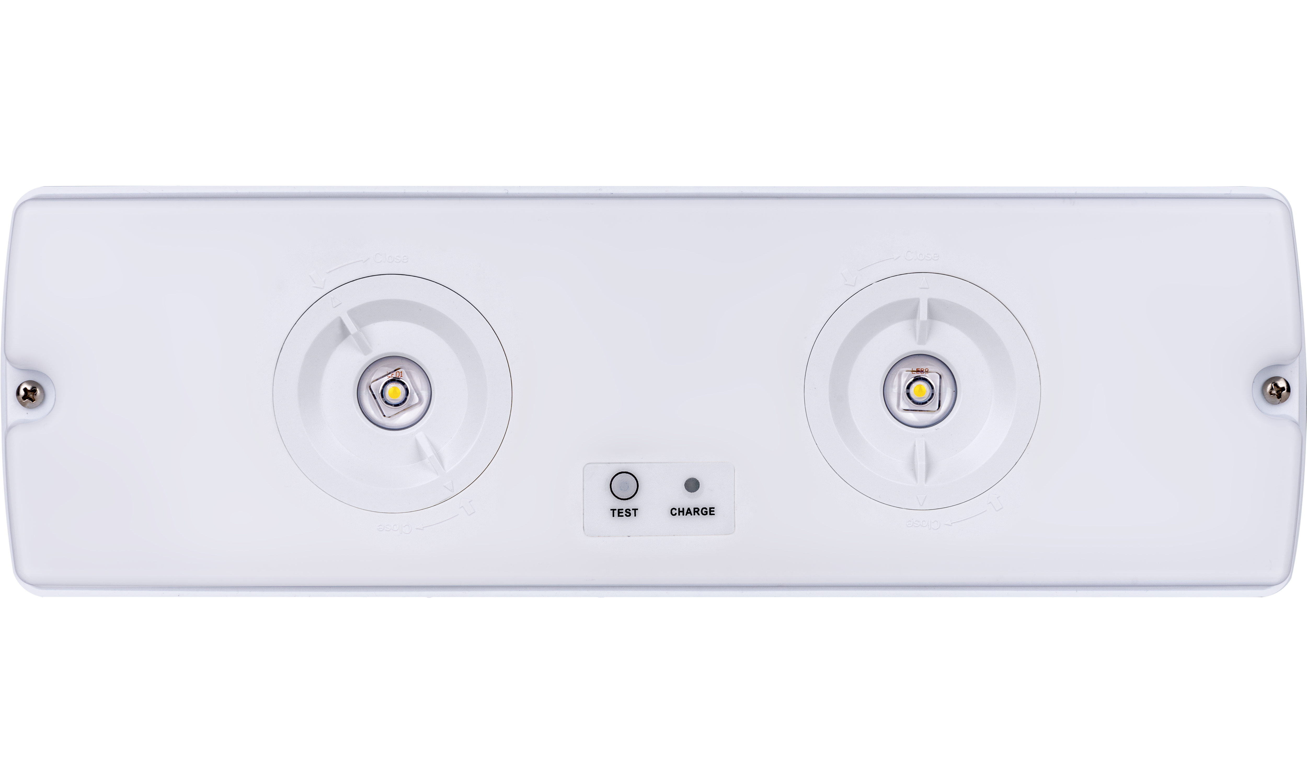 Luceco Tempus Dual Bulkhead Extra, 3hr, IP65, 6.5W, 800lm