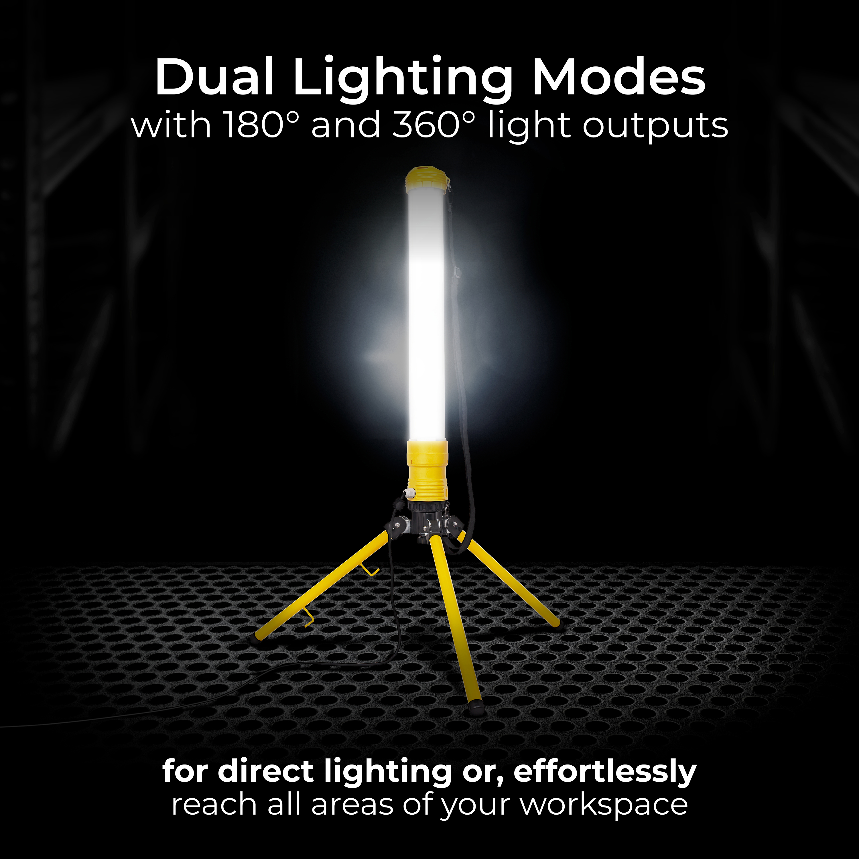 Open area work light 240v 3600lm 40w 6500k