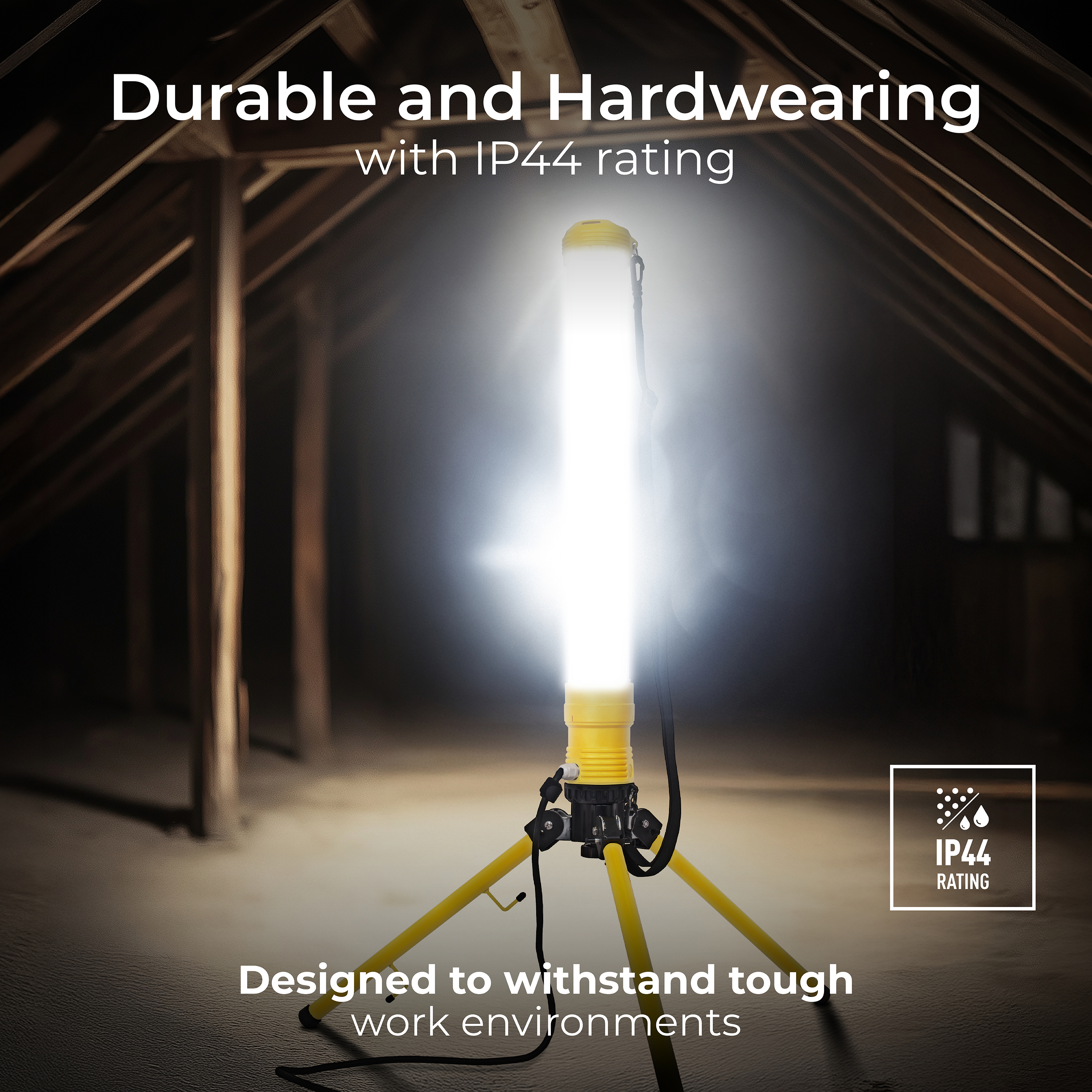 Open area work light 240v 3600lm 40w 6500k