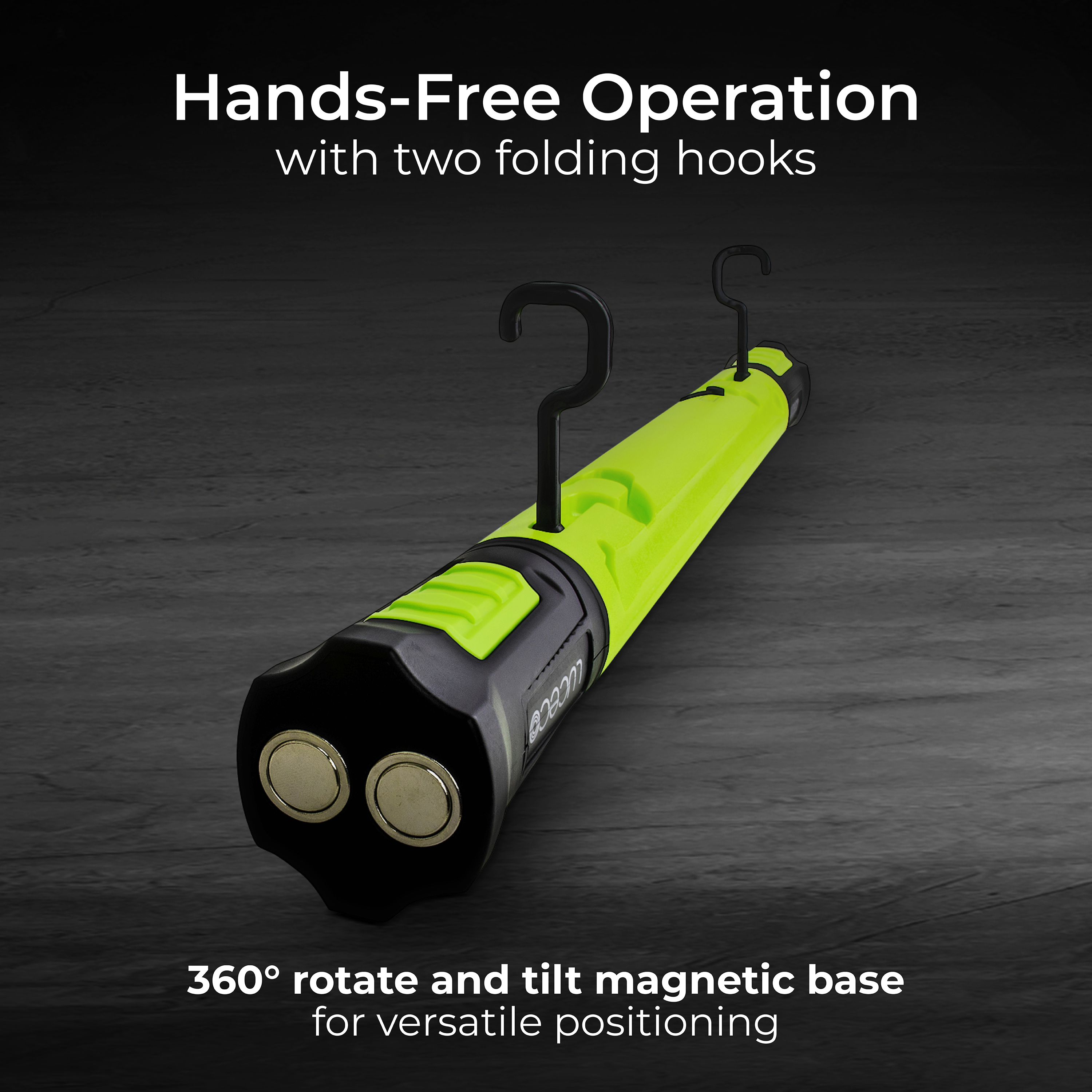 Luceco Inspection Work Bar Light 10W 1000lm 6500K USB-C Charging