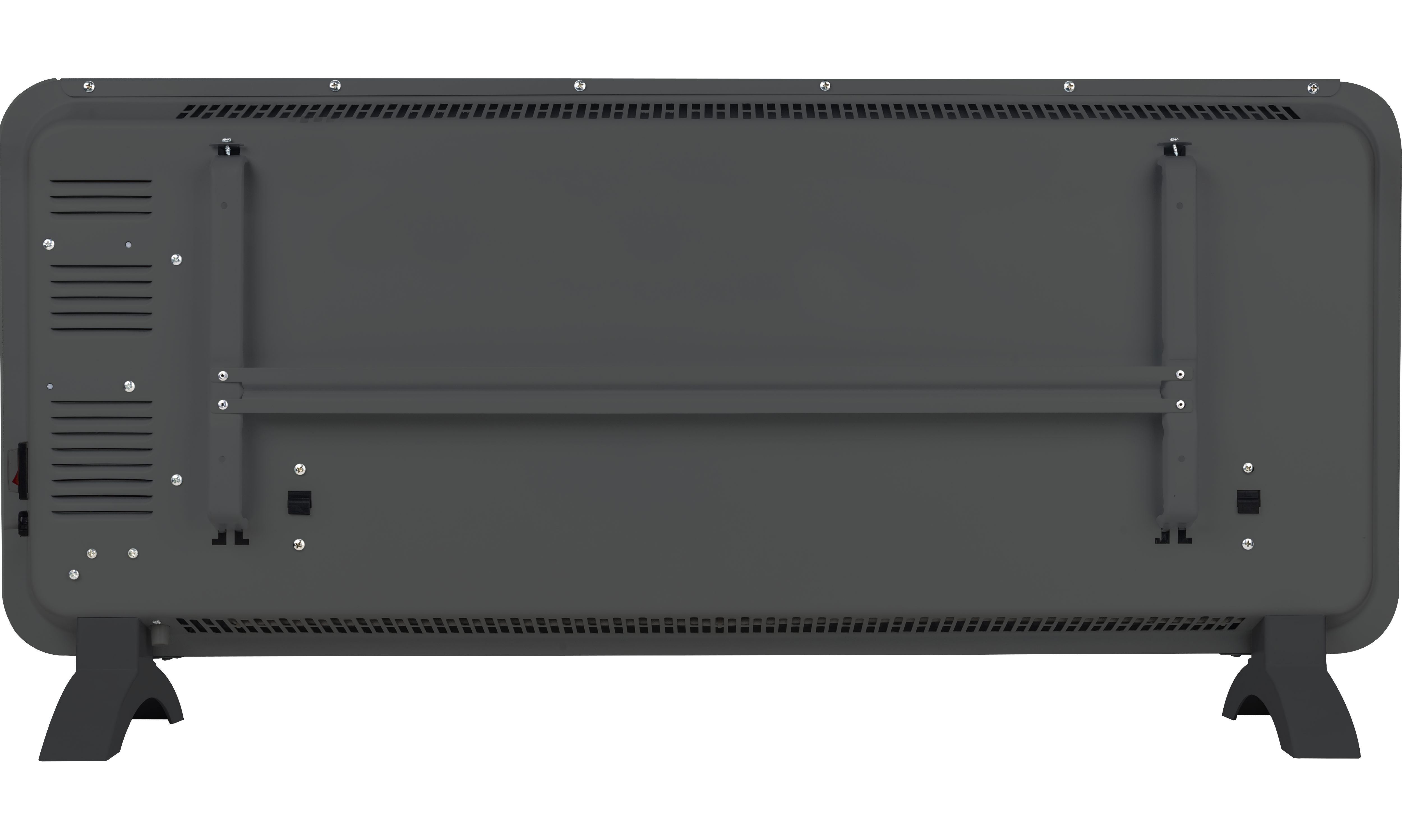 Auraline Black Glass Panel Heater