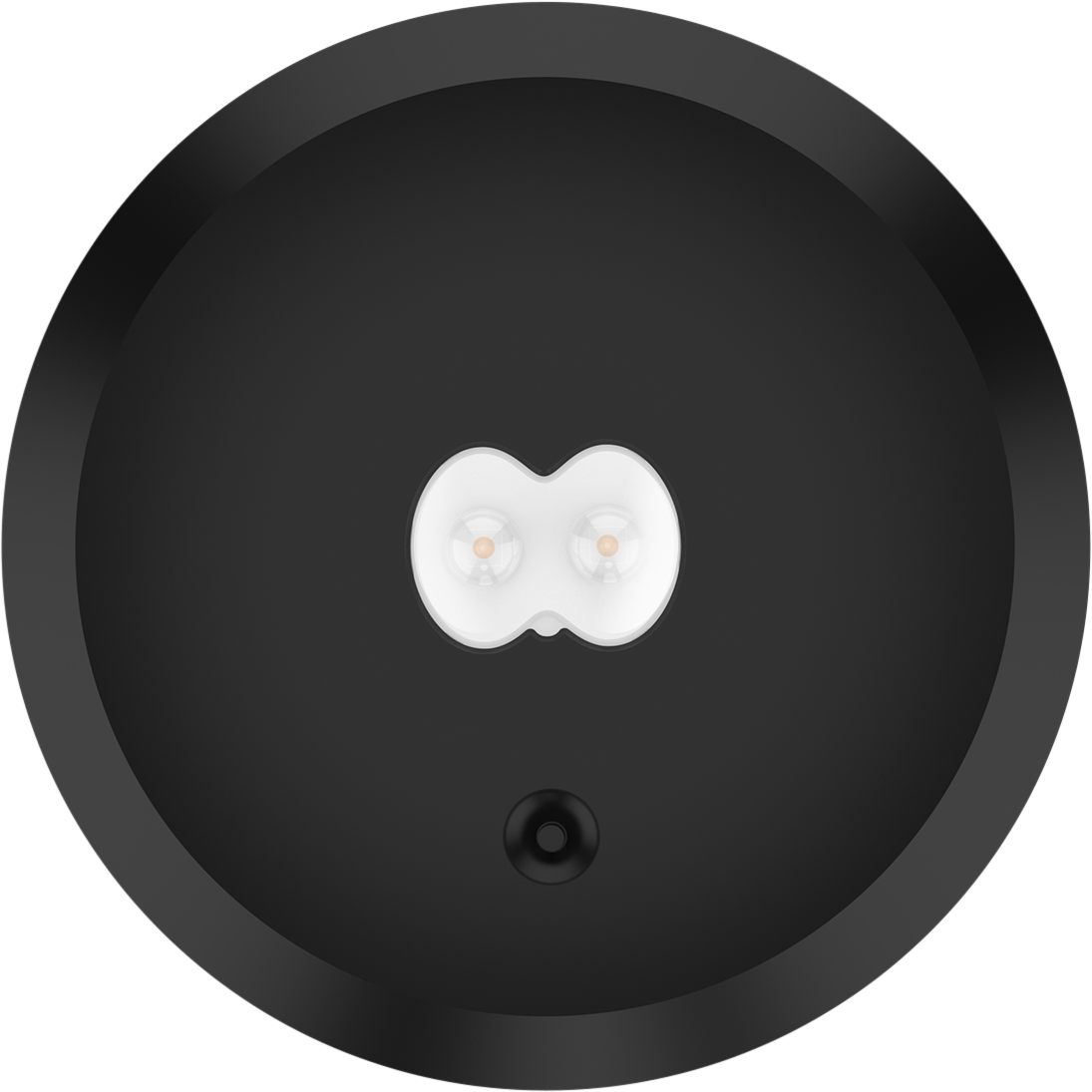 Luceco Tempus DALI Surface Downlight, 3hr, 3W, 240lm, Black with Open Area and Corridor Optic