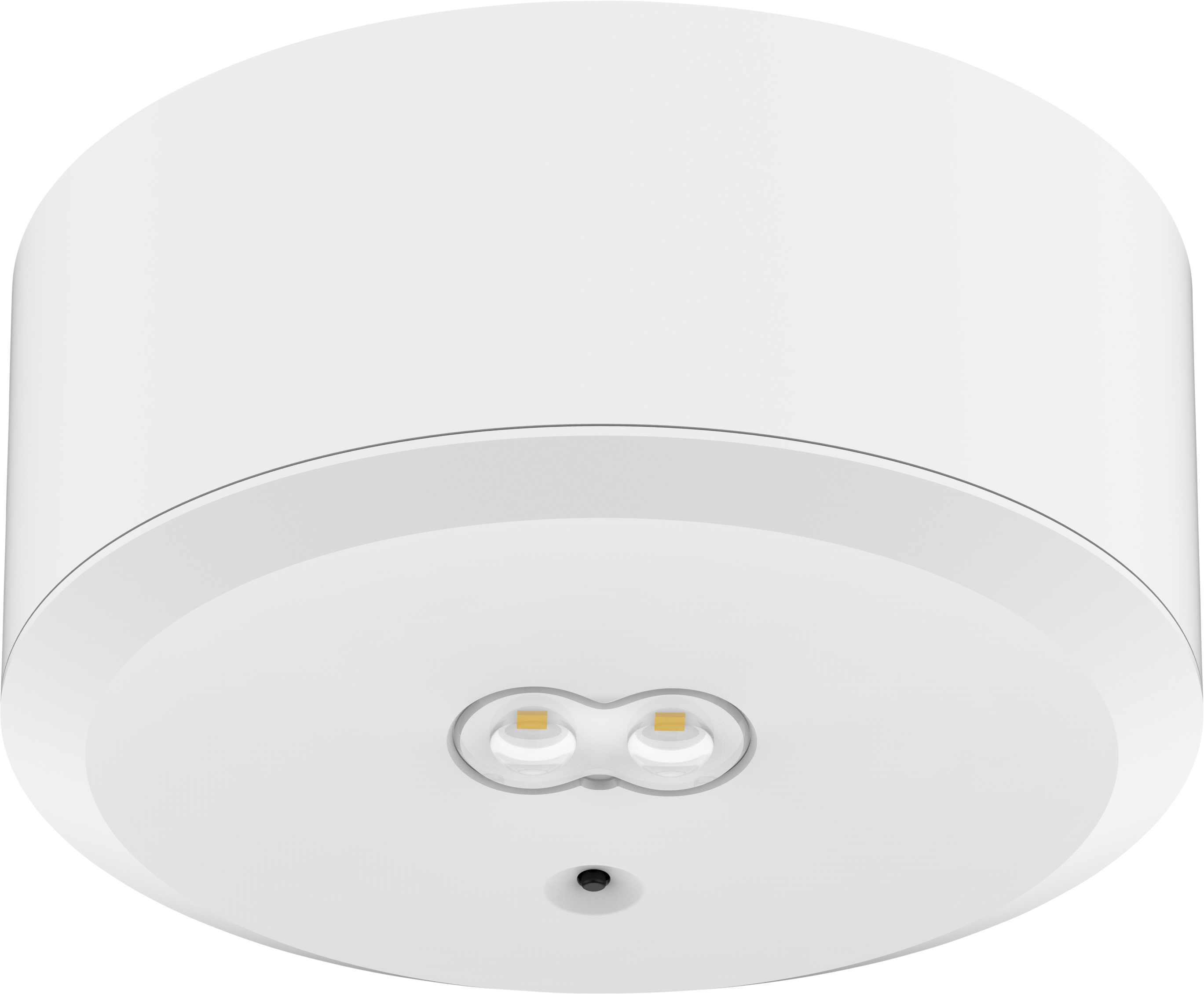 Luceco Tempus DALI Surface Downlight, 3hr, 3W, 240lm, White with Open Area and Corridor Optic