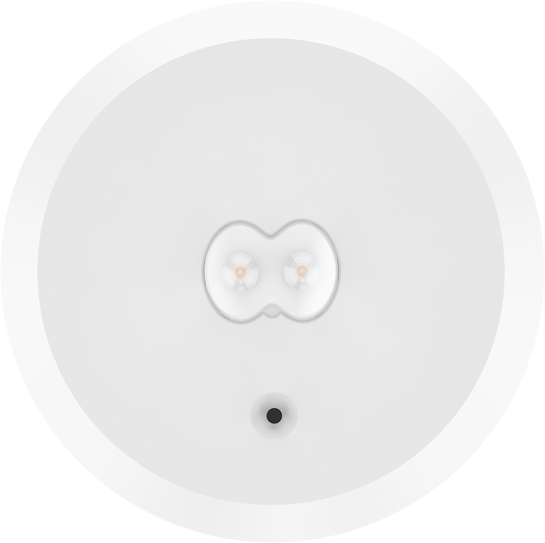 Luceco Tempus DALI Surface Downlight, 3hr, 3W, 240lm, White with Open Area and Corridor Optic
