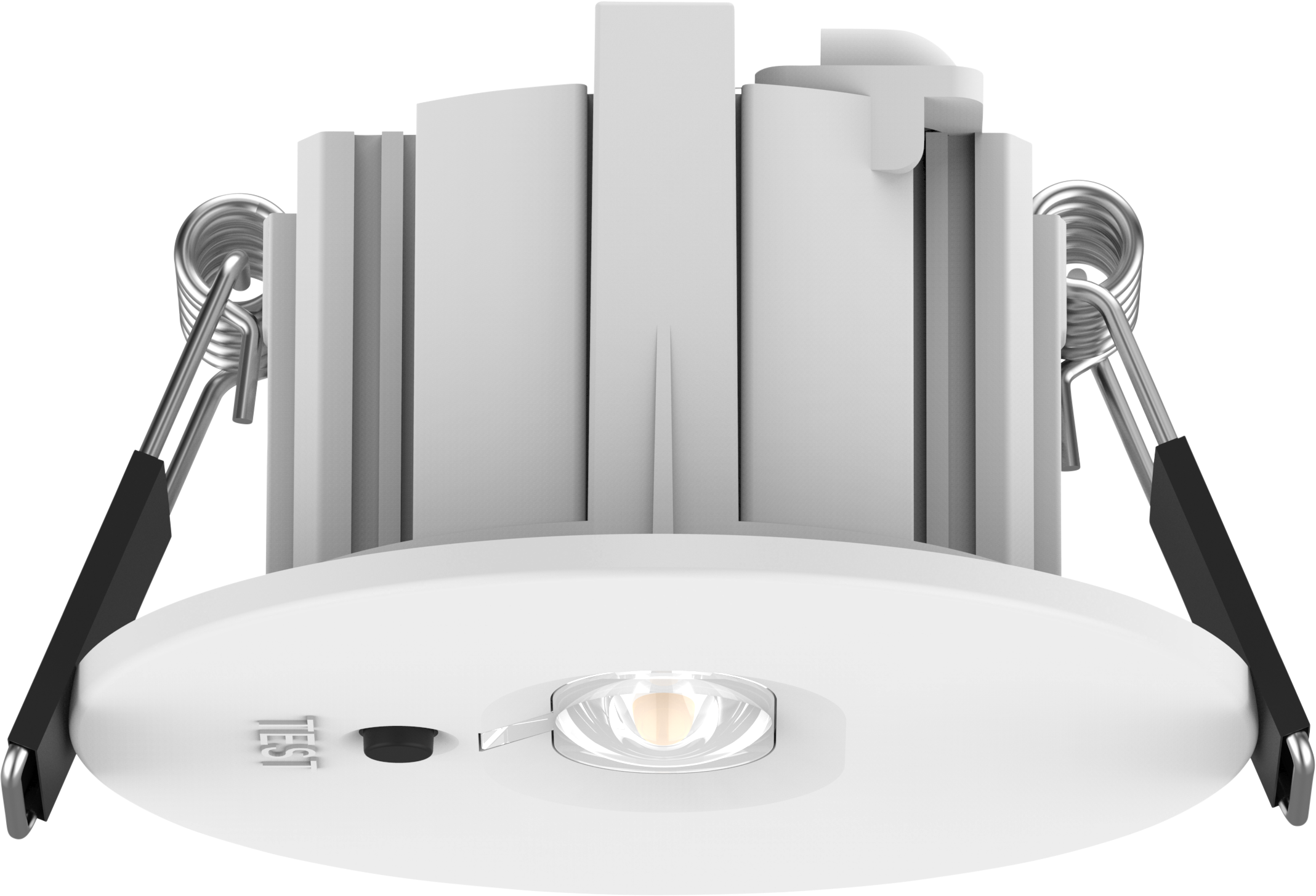 Luceco Tempus DALI Recessed Downlight, 3hr, 3W, 220lm, White with Open Area and Corridor Optic