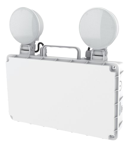 Luceco Tempus DALI Emergency IP65 Twinspot, White, 780lm