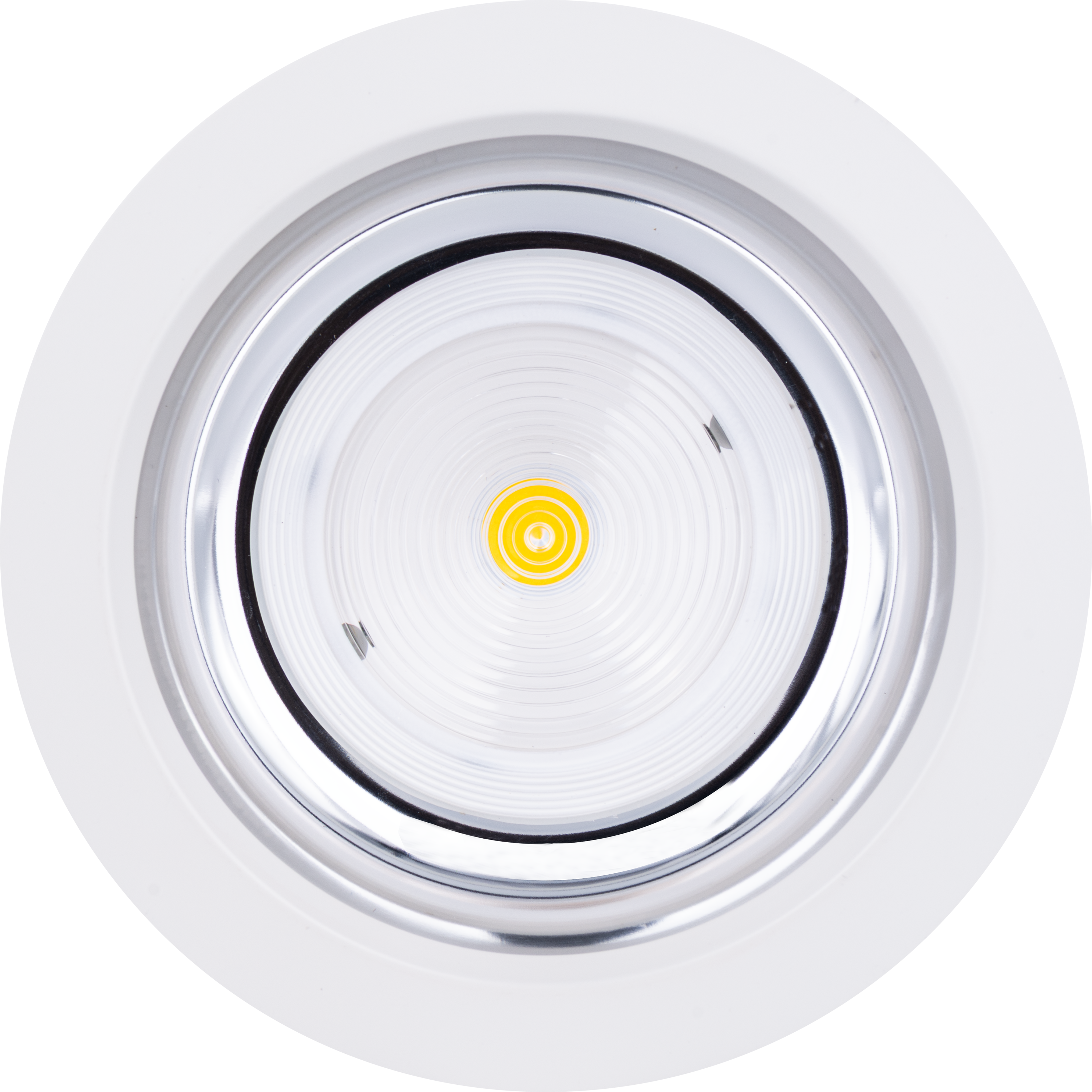 Platinum Mini Surface Downlight Gloss Reflector RAL 9016 162mm 1100lm 8W 4000K Fixed Output