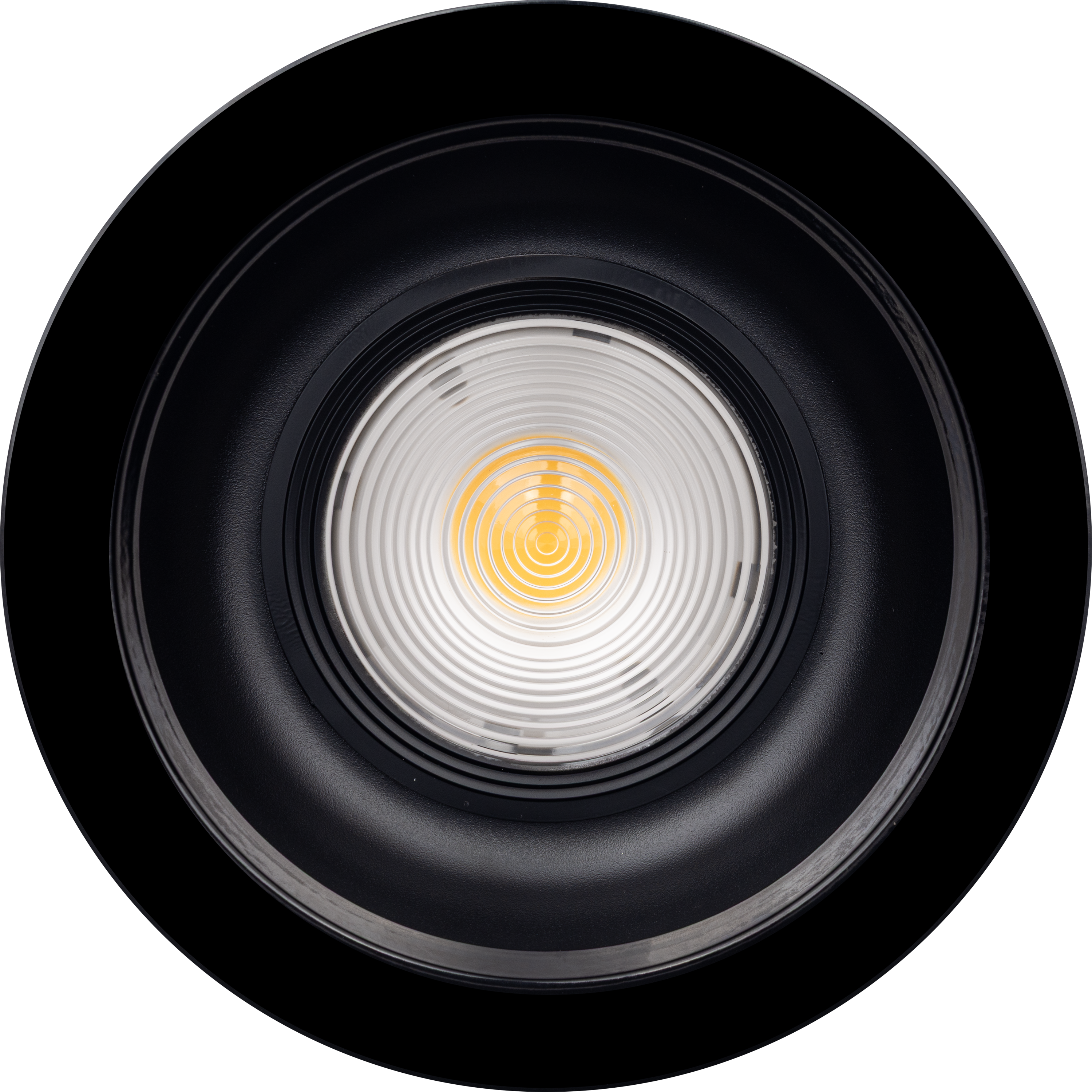 Platinum Mini Surface Downlight Dark Light Reflector RAL 9005 162mm 2200lm 20W 4000K Fixed Output