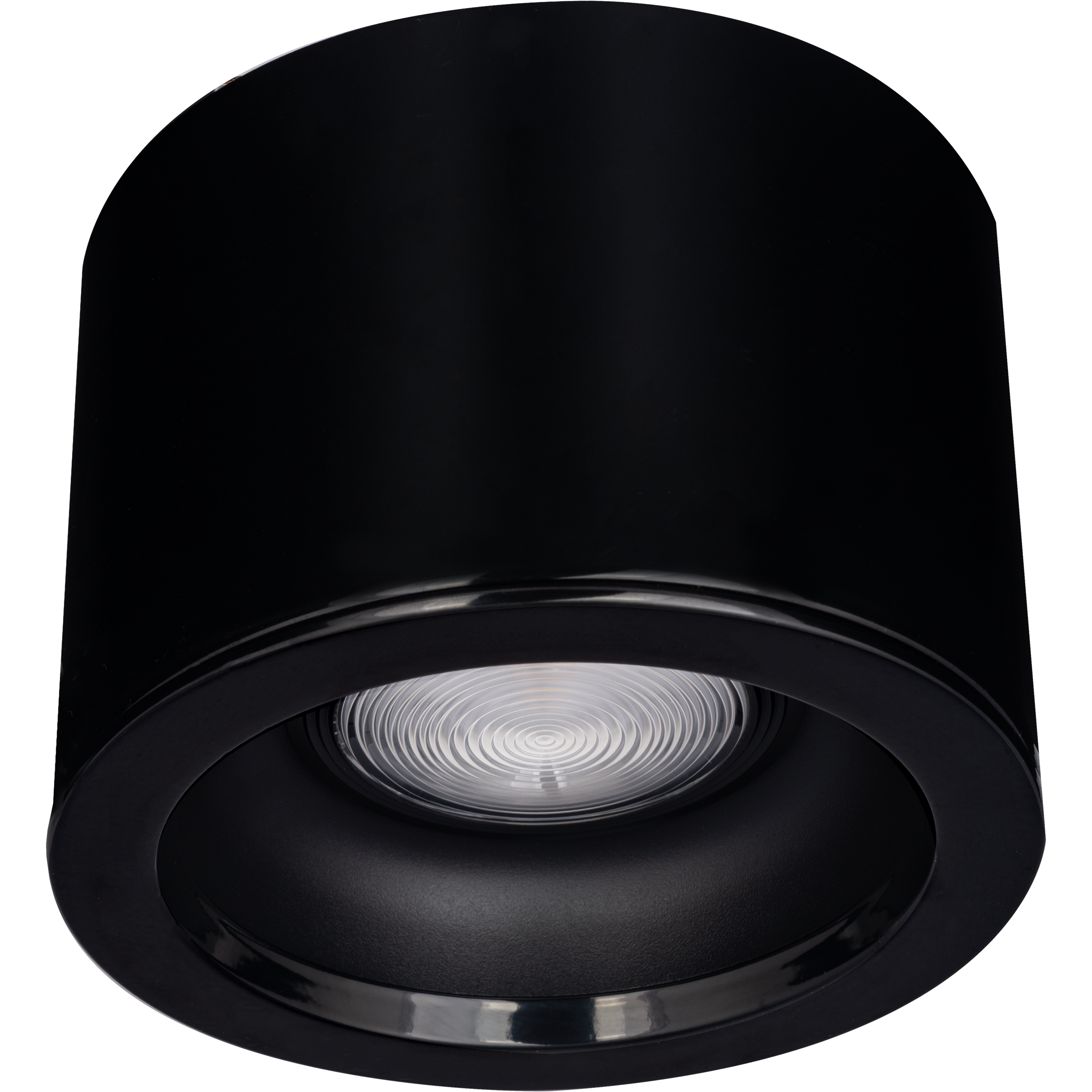 Platinum Mini Surface Downlight Dark Light Reflector RAL 9005 162mm 2200lm 20W 4000K Fixed Output