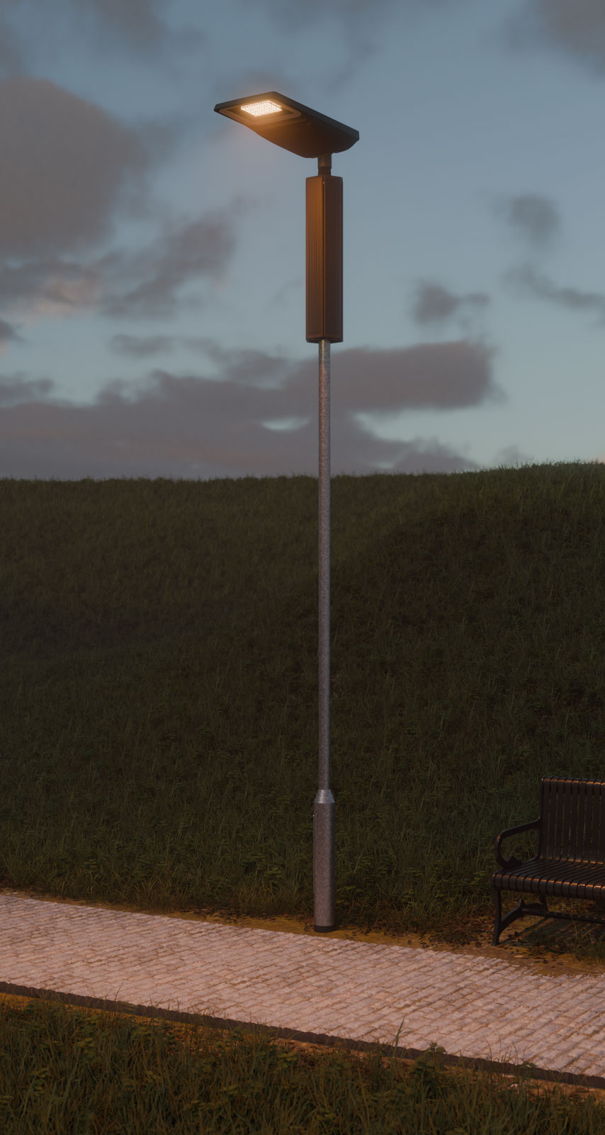 Column dusk