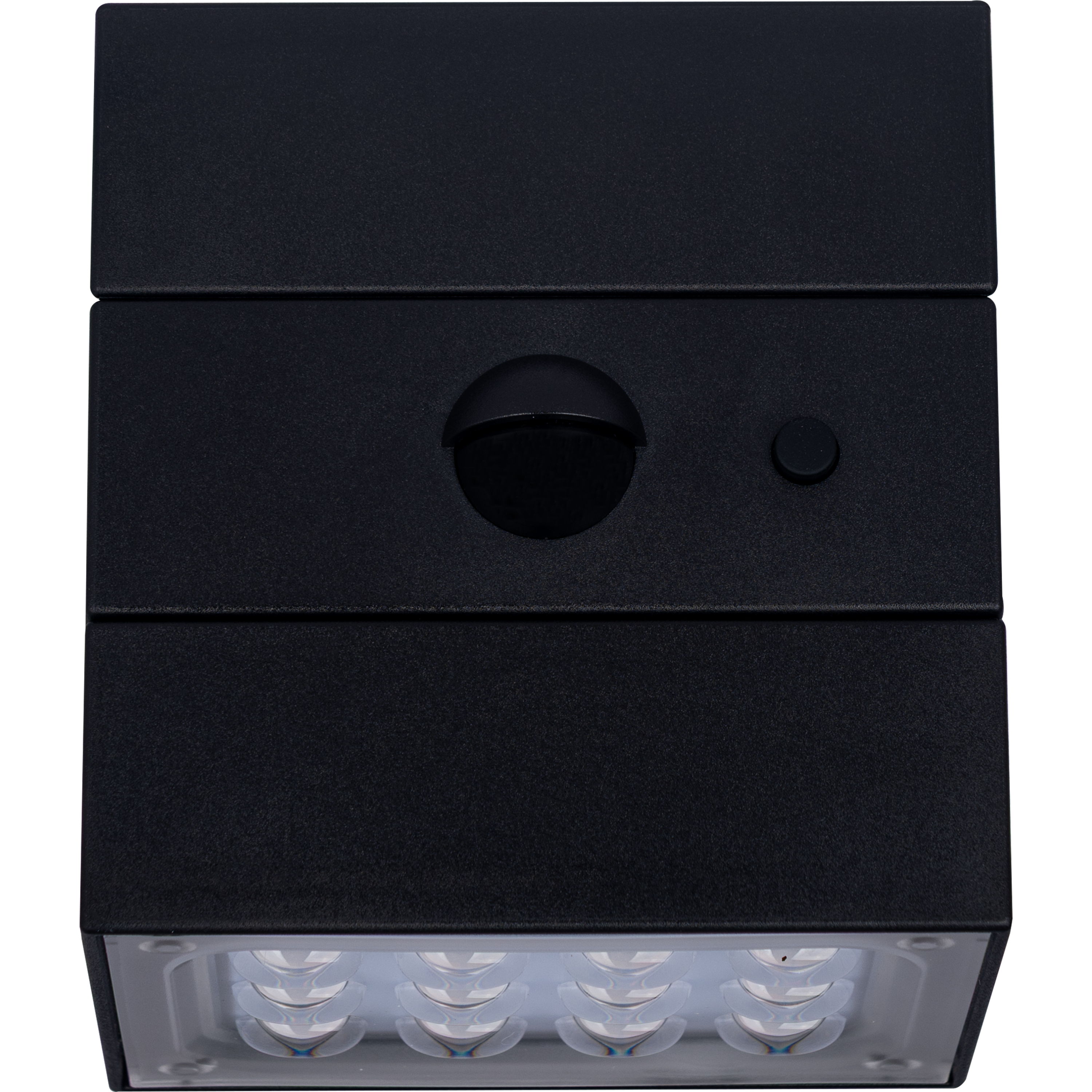 Luceco Rubix Solar Wall Light USB-C Port, PIR & CCT, Adjustable, Black
