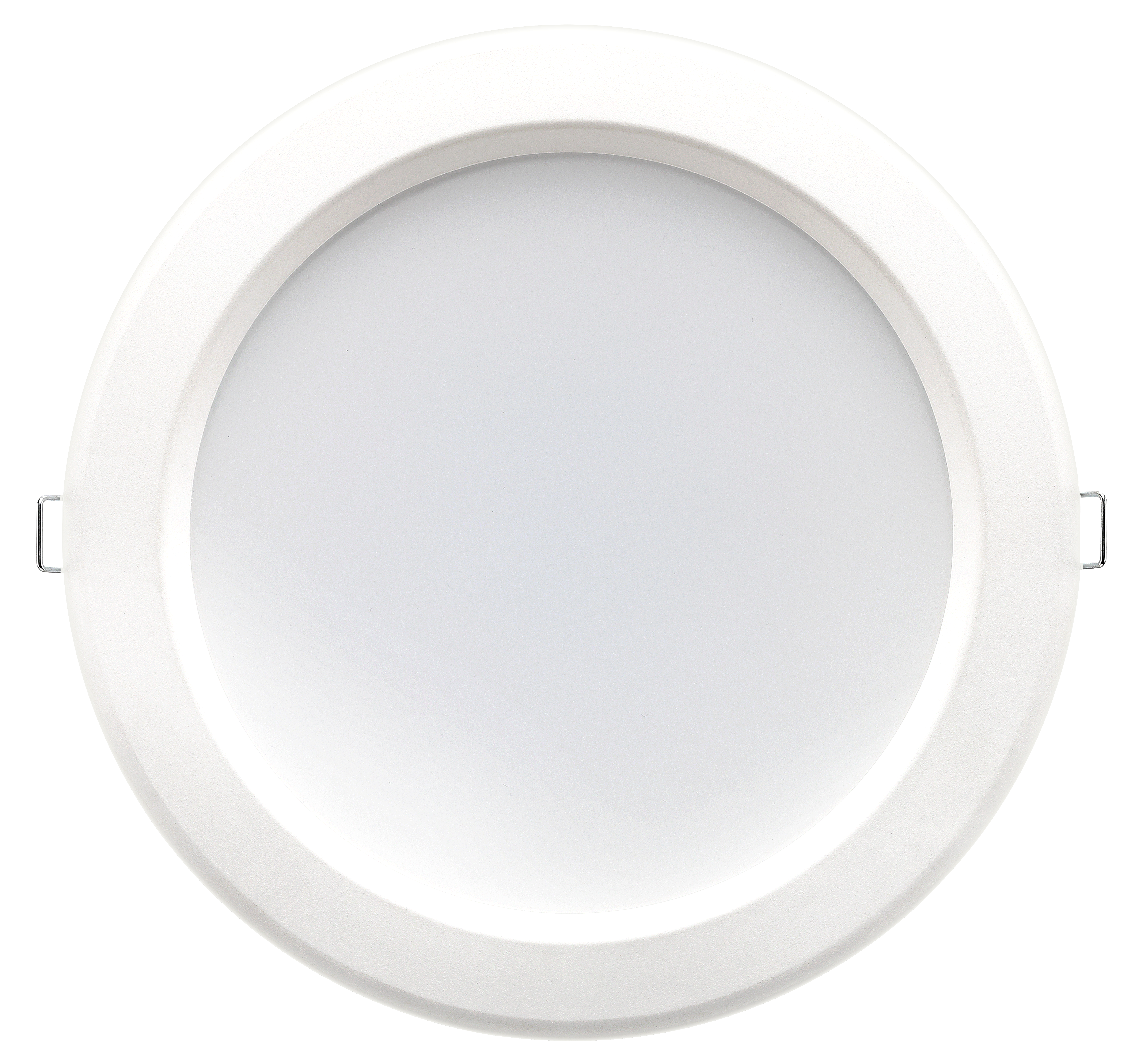 Carbon downlight 197mm 1500 lumens and DALI driver