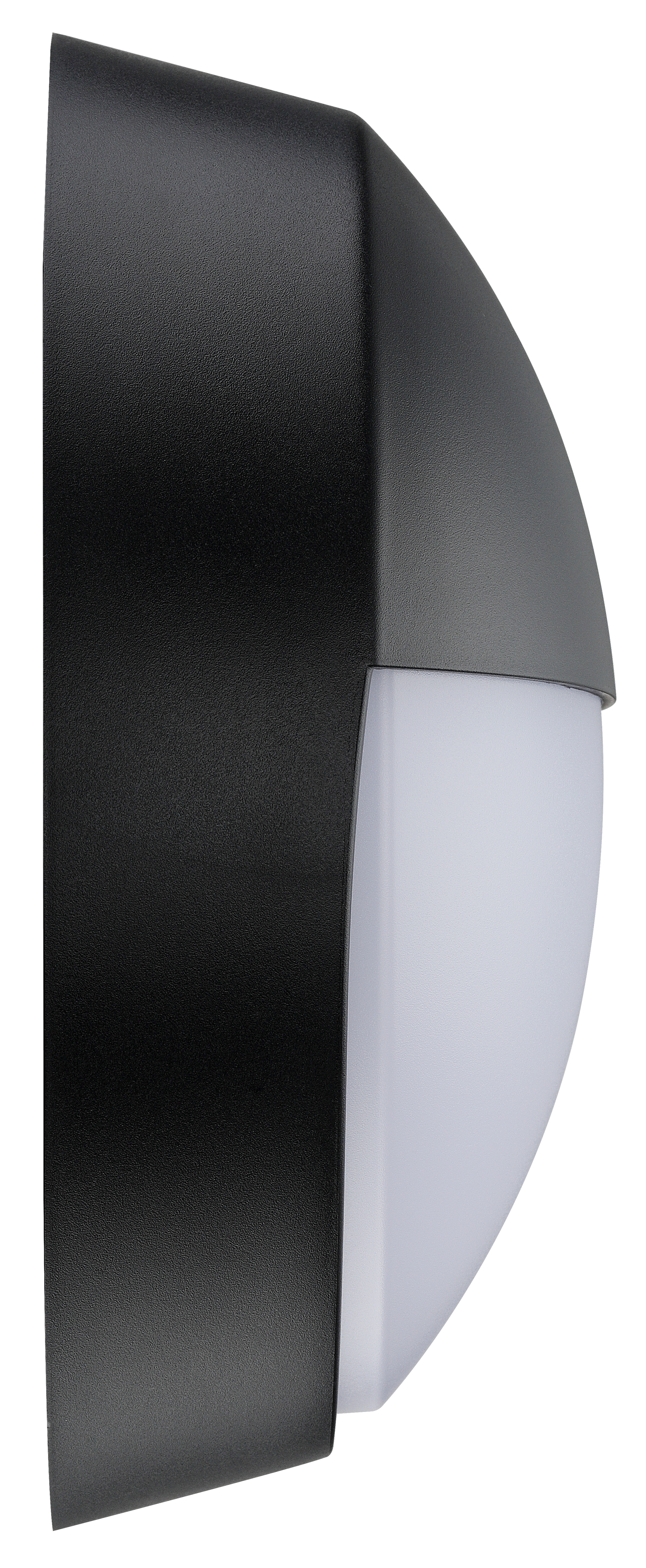Exterior residential bulkhead eyelid 400lumens with white or black bezel
