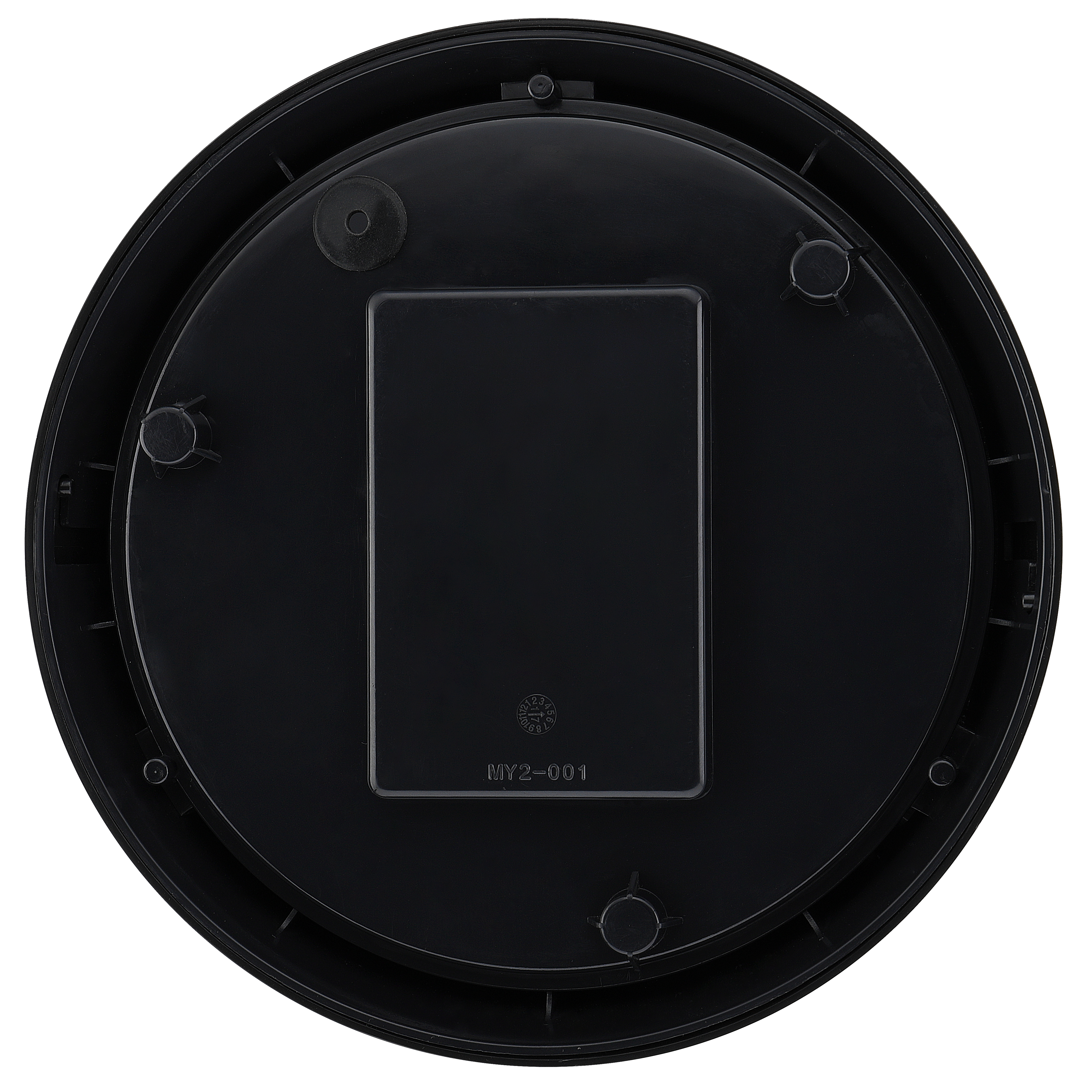 Exterior residential bulkhead round 700lumens with white or black bezel