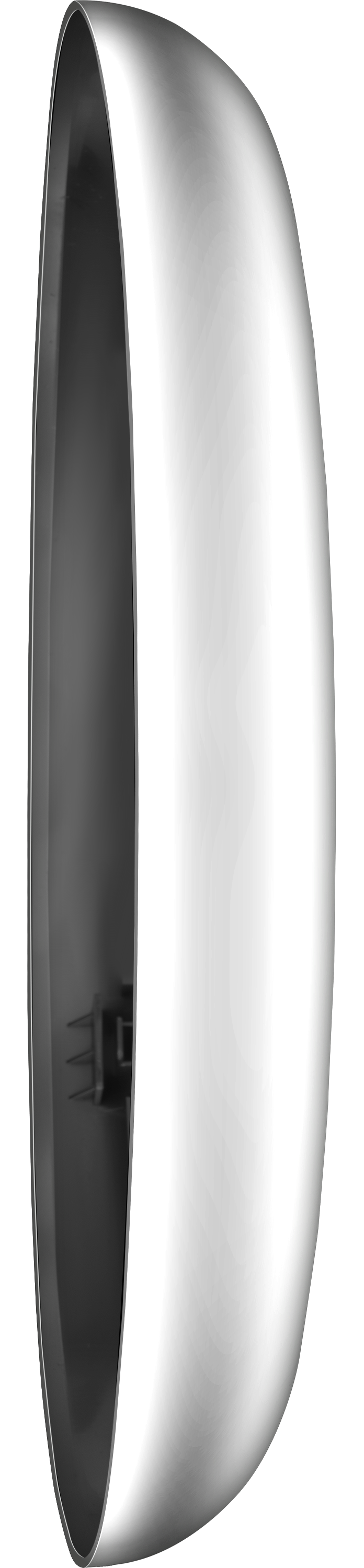 Sierra bulkhead polished chrome trim