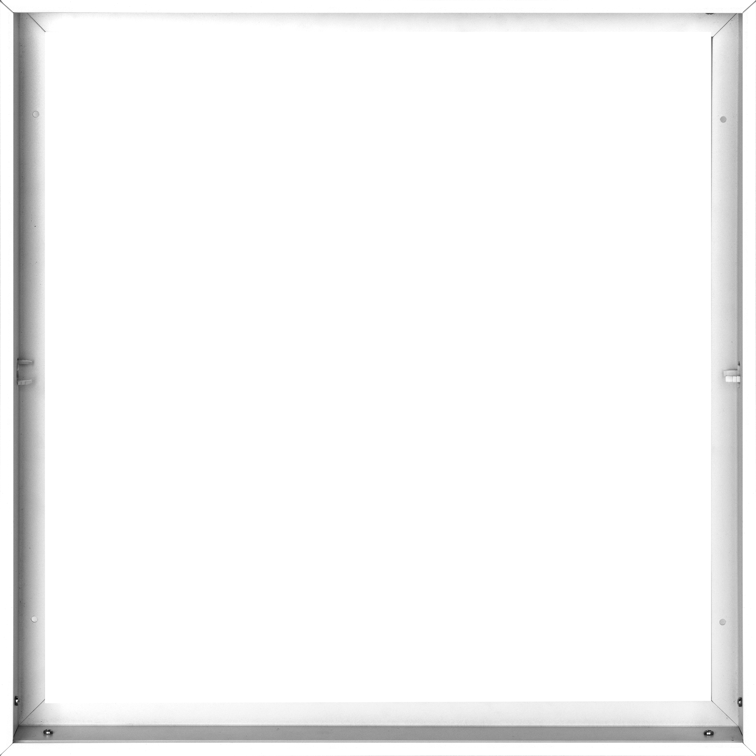 Surface mounting frame white 600x600 panel
