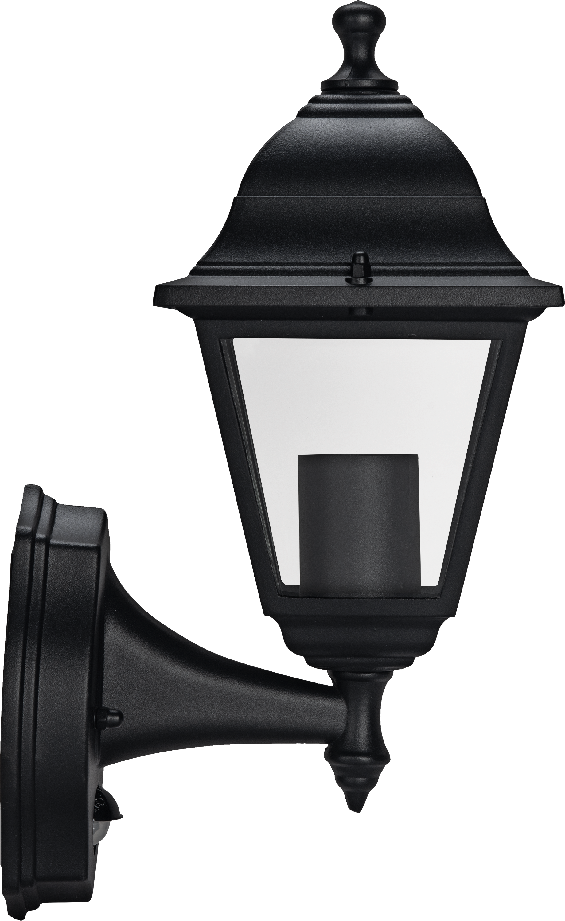 Coach lantern 4 sided supplied less lamp (60W max)
