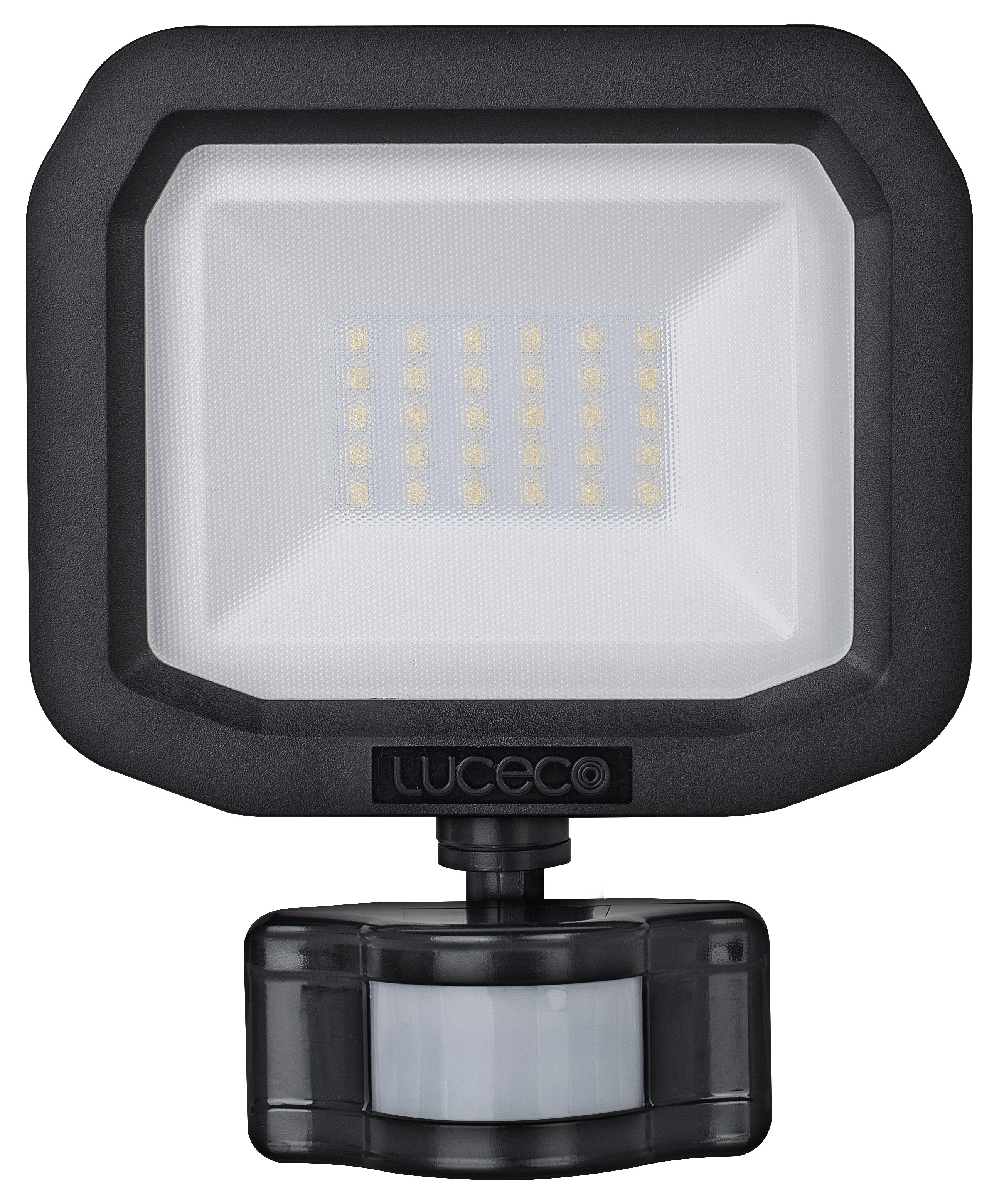 CASTRA SMART BLACK FLOOD 160MM 2300LM 20W 5000K PIR