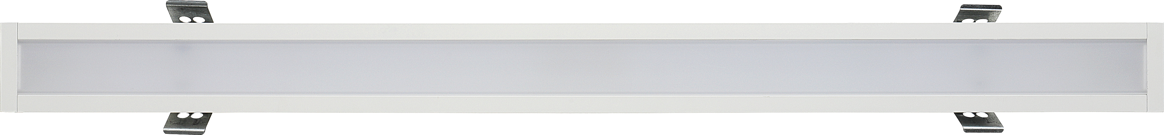 Contour 1162mm recessed module 2500lumens with fixed output driver finished in white