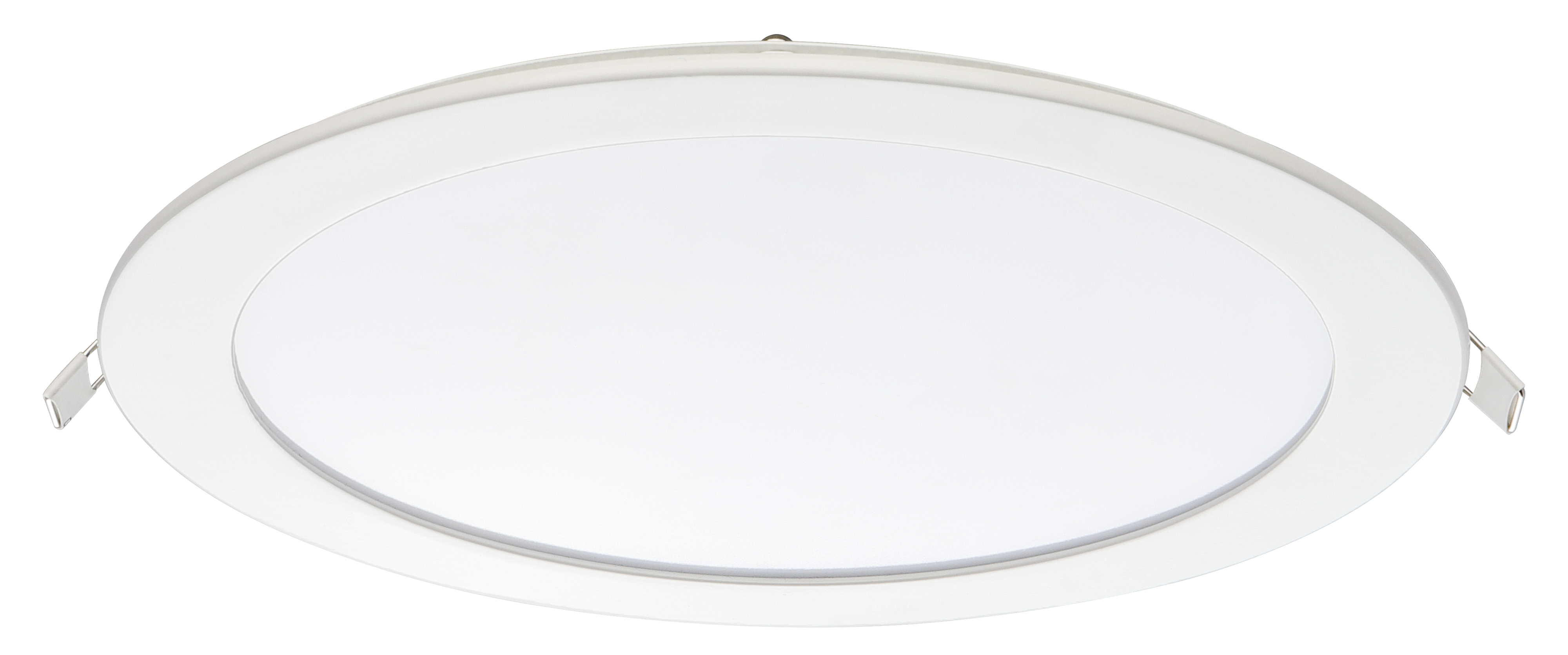 LuxPanel Circular RAL 9016 D-LIGHT 240MM 1260LM 14W DIM