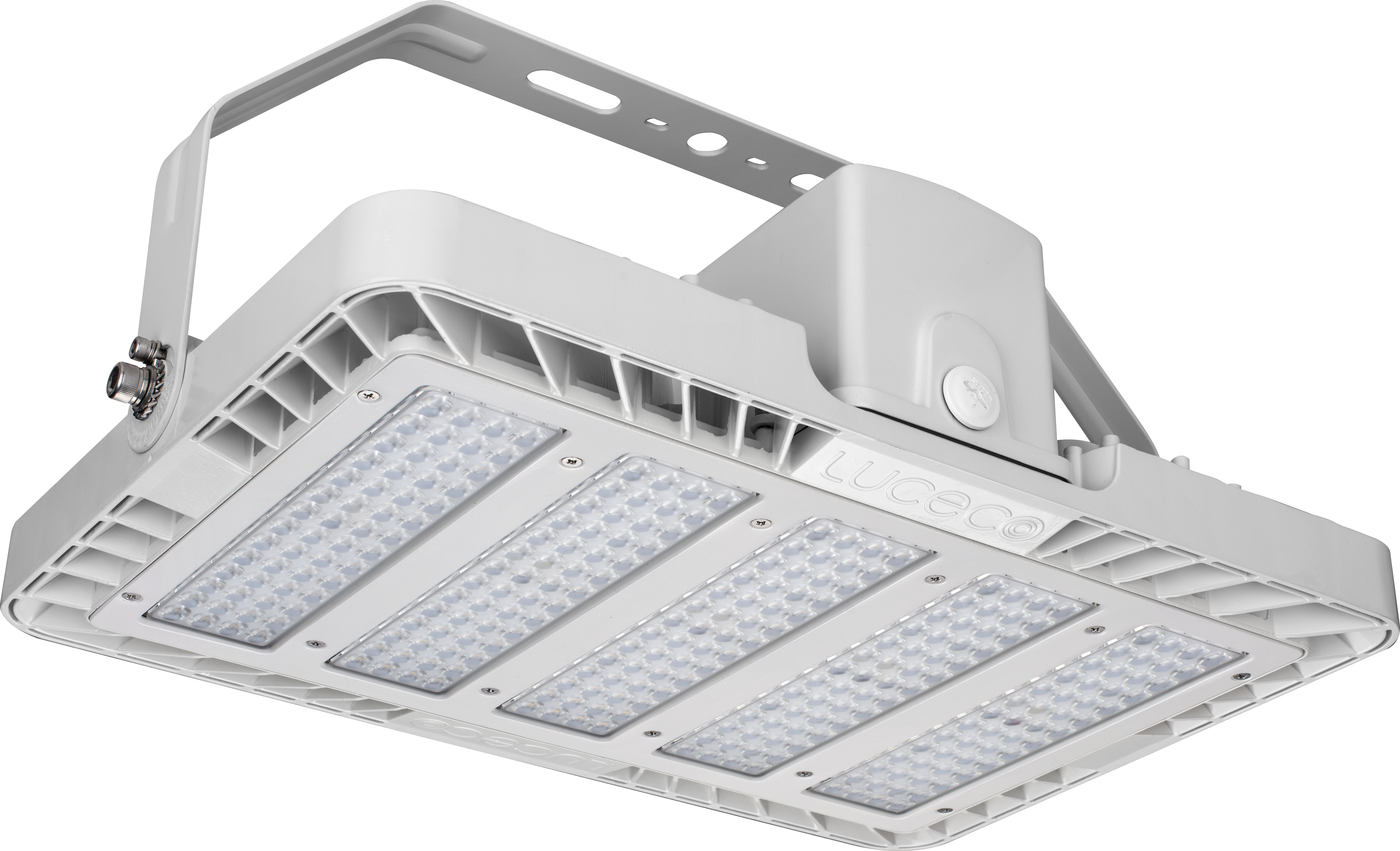 Ceres white RAL 9016 IP65 highbay 540mm 28000lm 200w em rack
