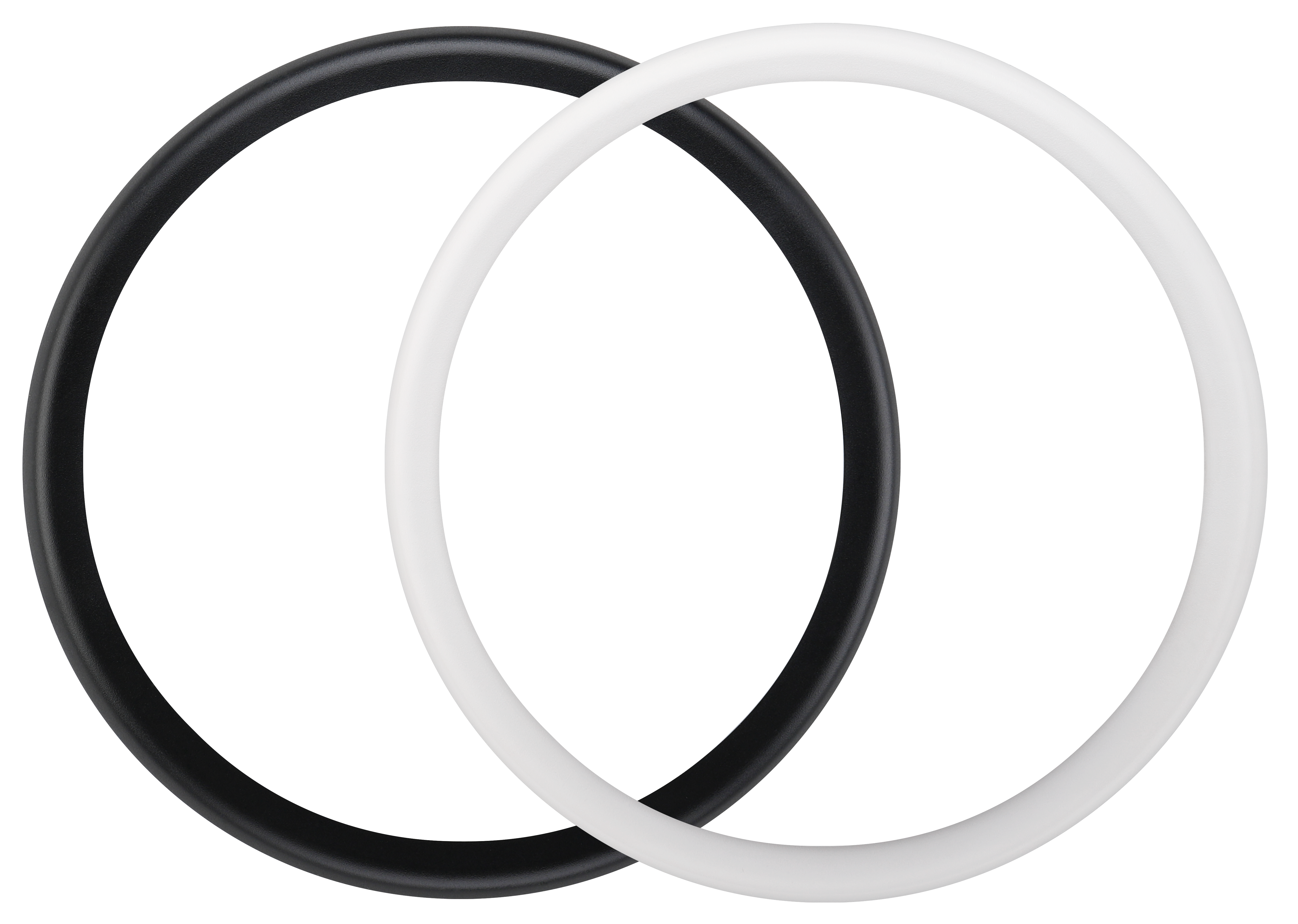 Exterior residential bulkhead round 450lumens with white or black bezel