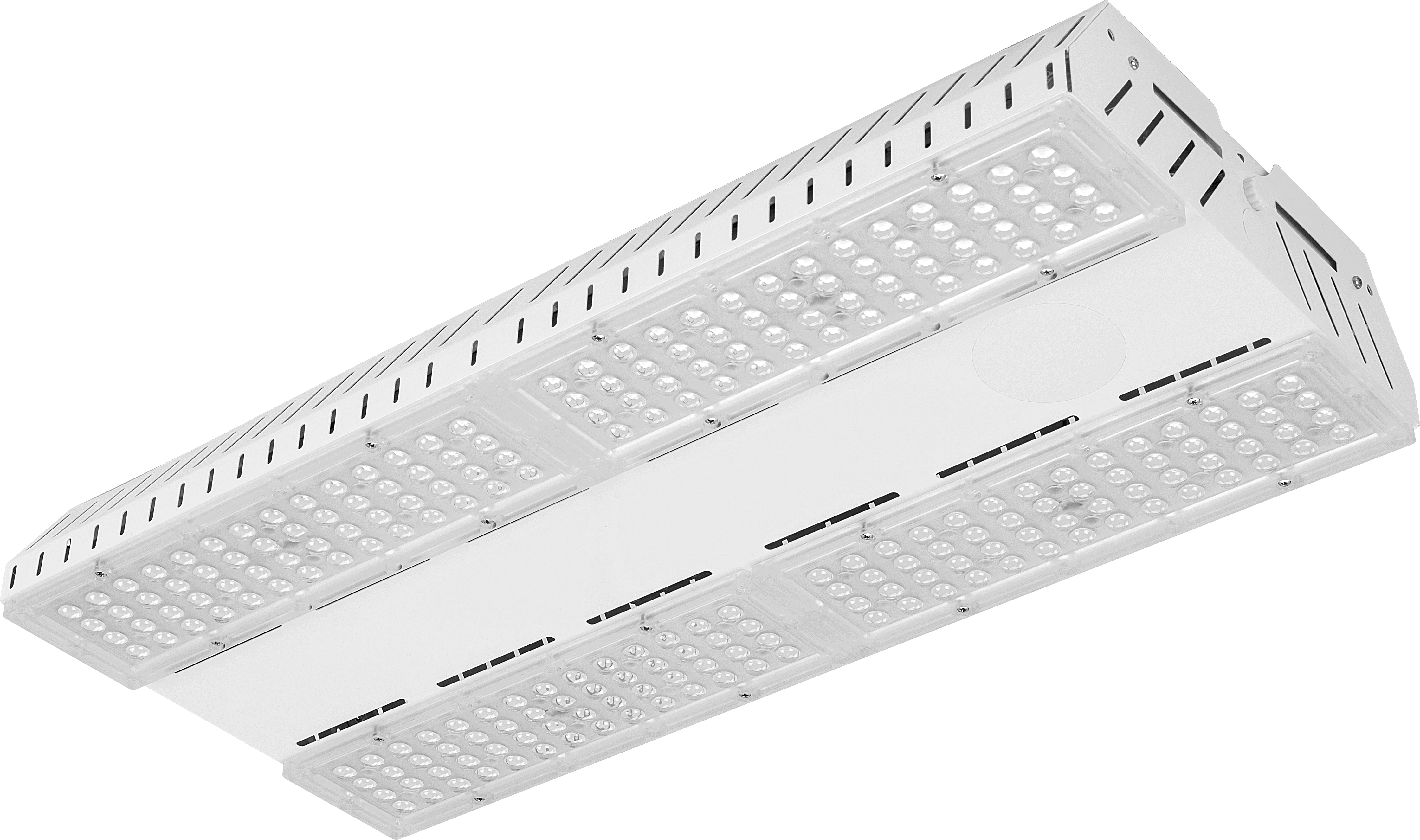 ElaraBay with rack lens 16000 lumens fixed output and emergency
