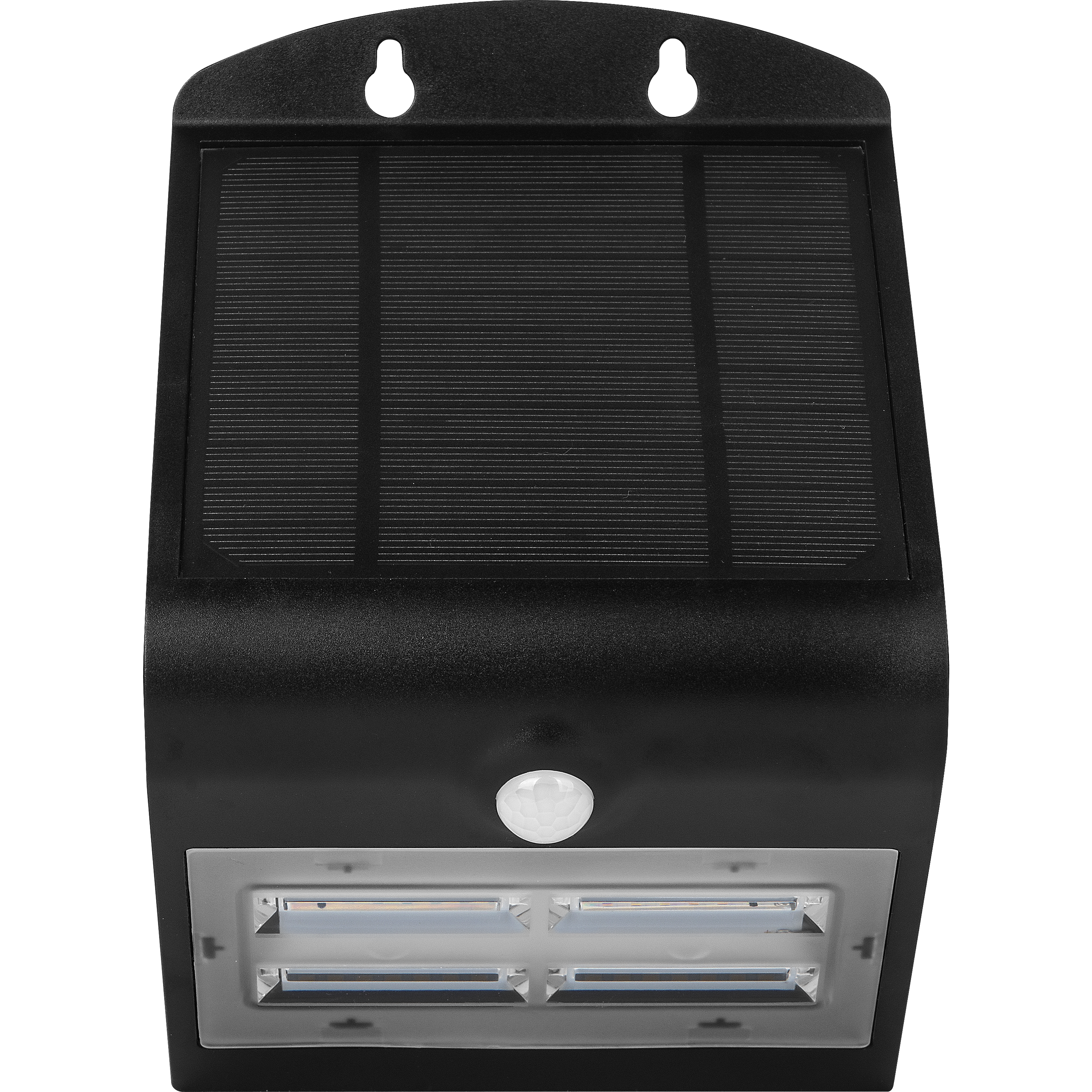 Luceco Solar Wall Light & PIR 3.2W Black