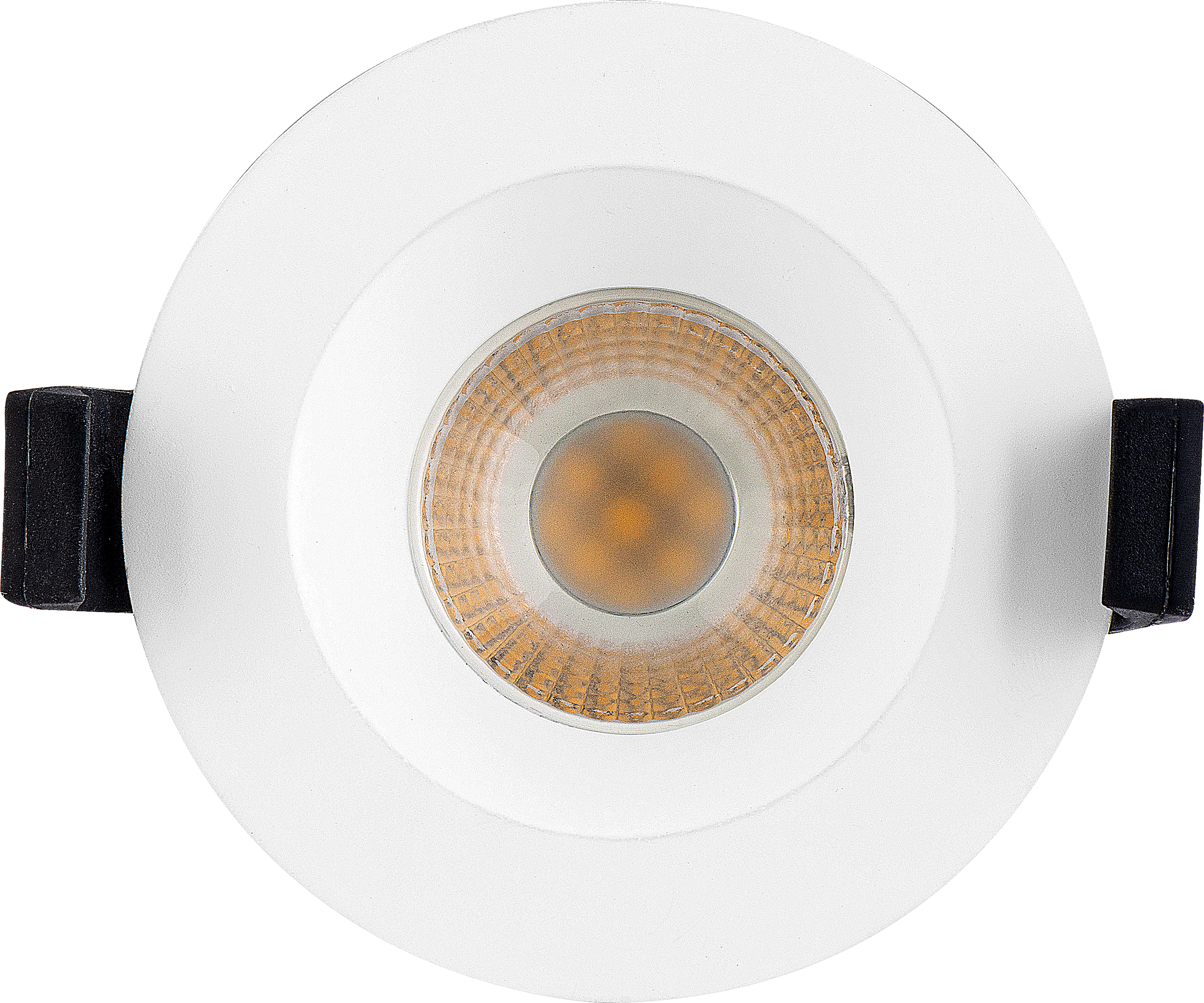 Palladium downlight 660 lumens with white bezel