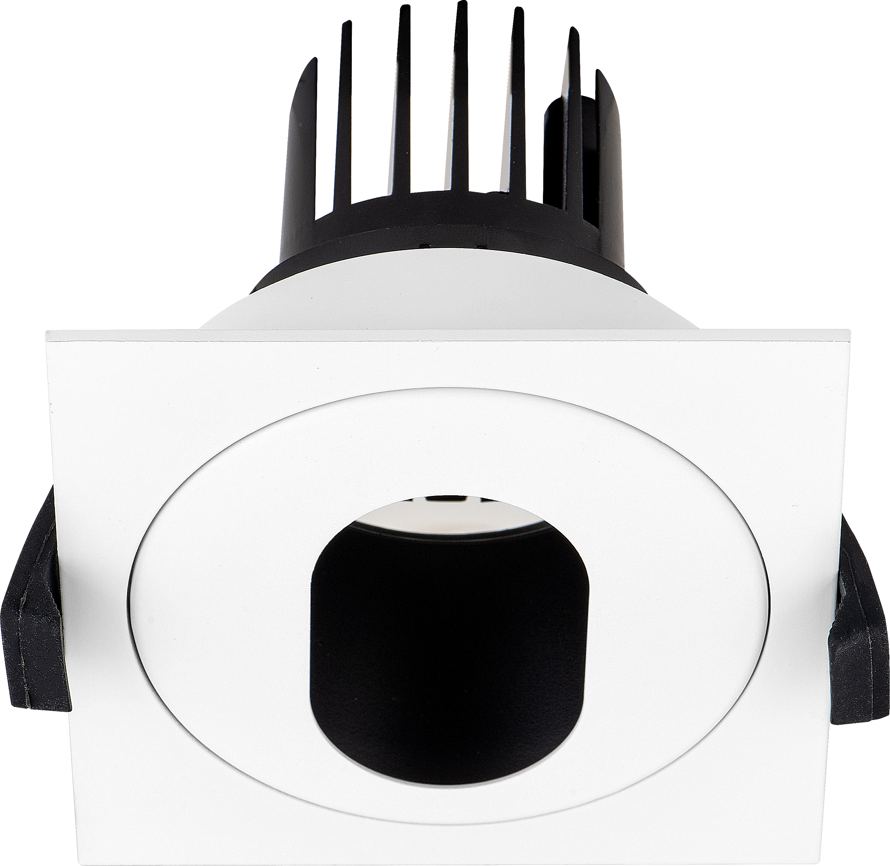 Palladium downlight 660 lumens with anti-glare white bezel