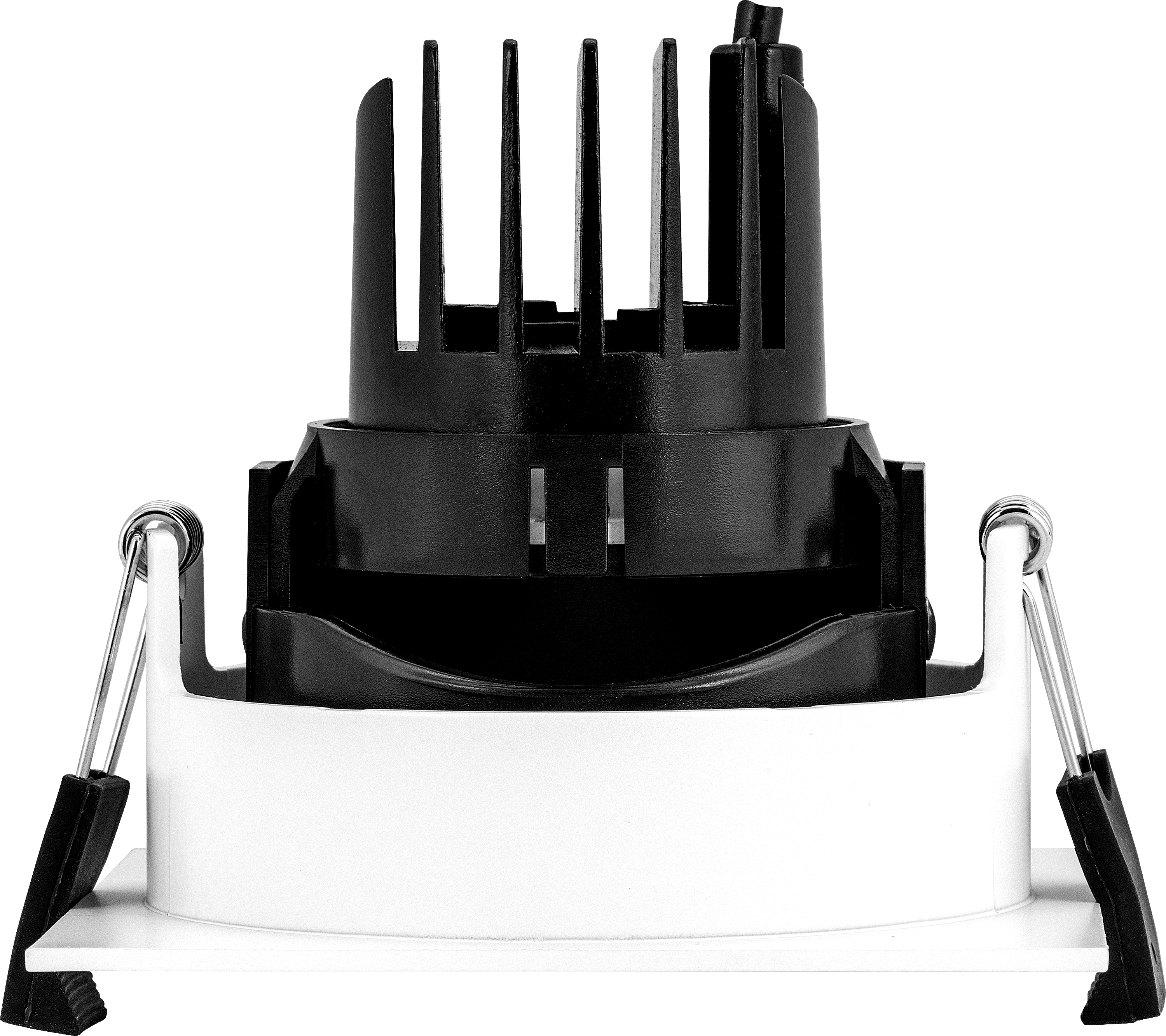 Palladium downlight 660 lumens with anti-glare white bezel