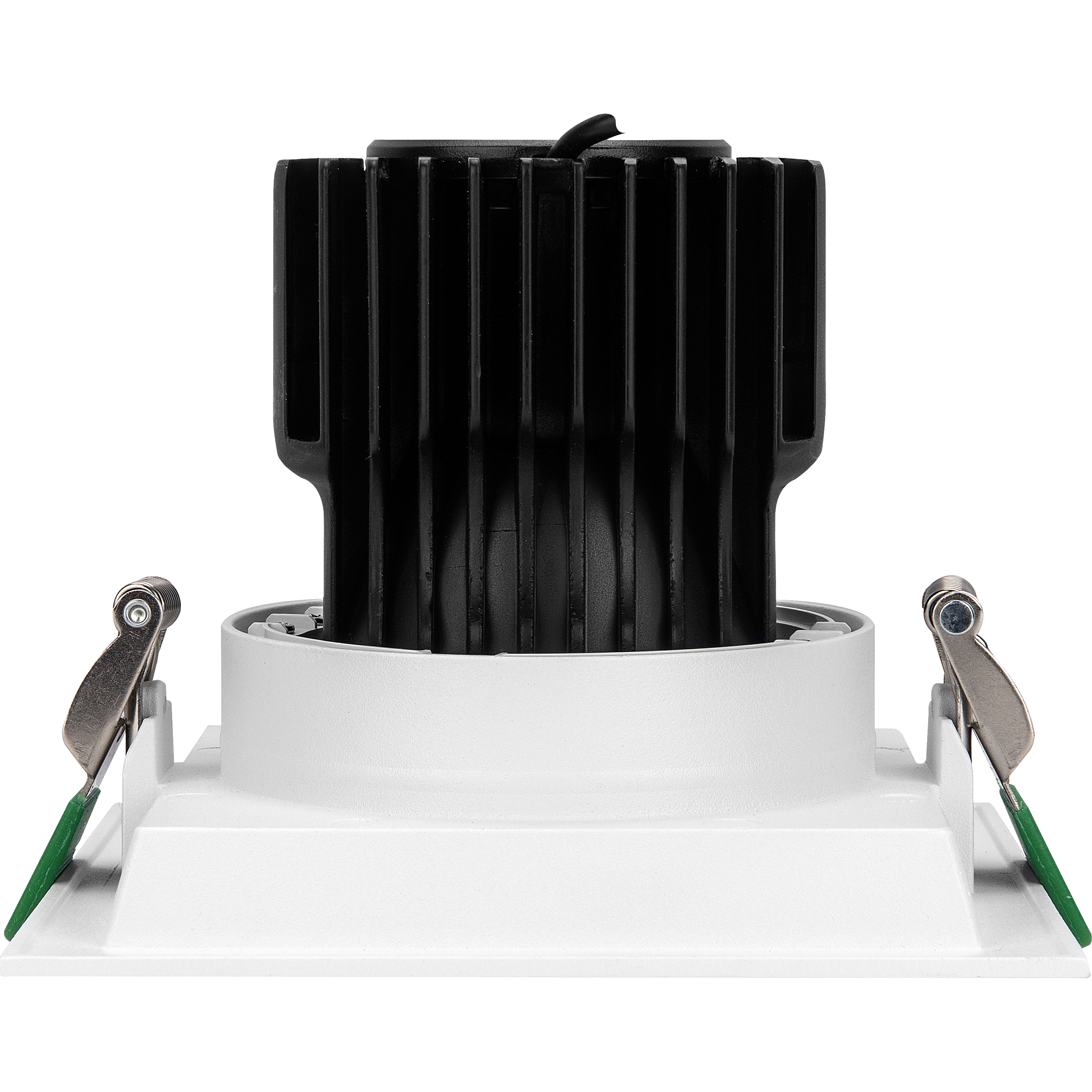 Single square module recessed white 140mm 1900lm 22w 4000k