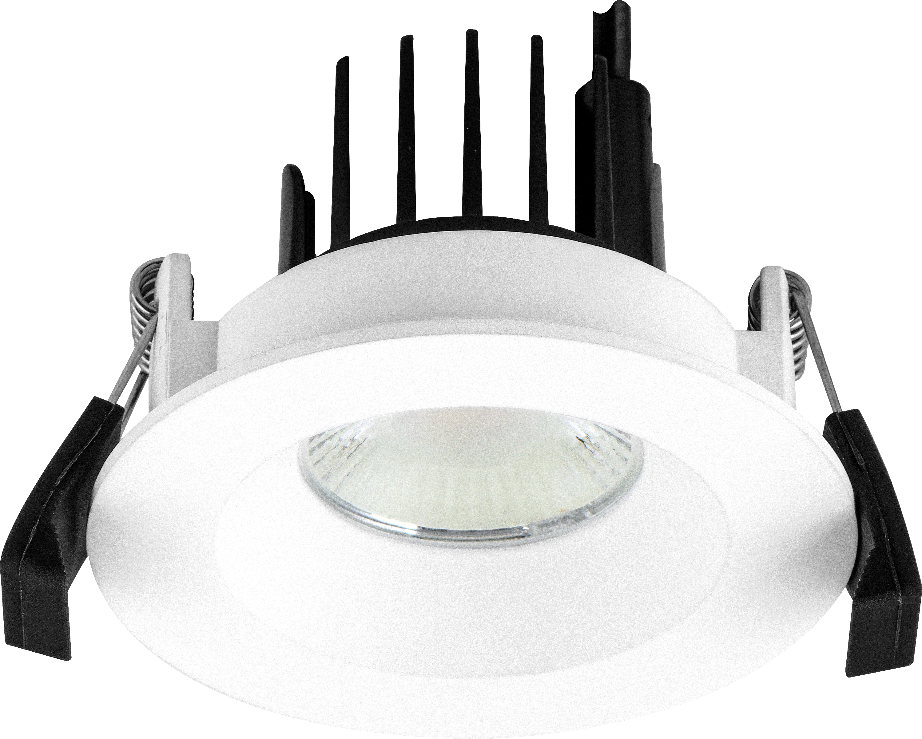 Palladium downlight 660 lumens with white bezel