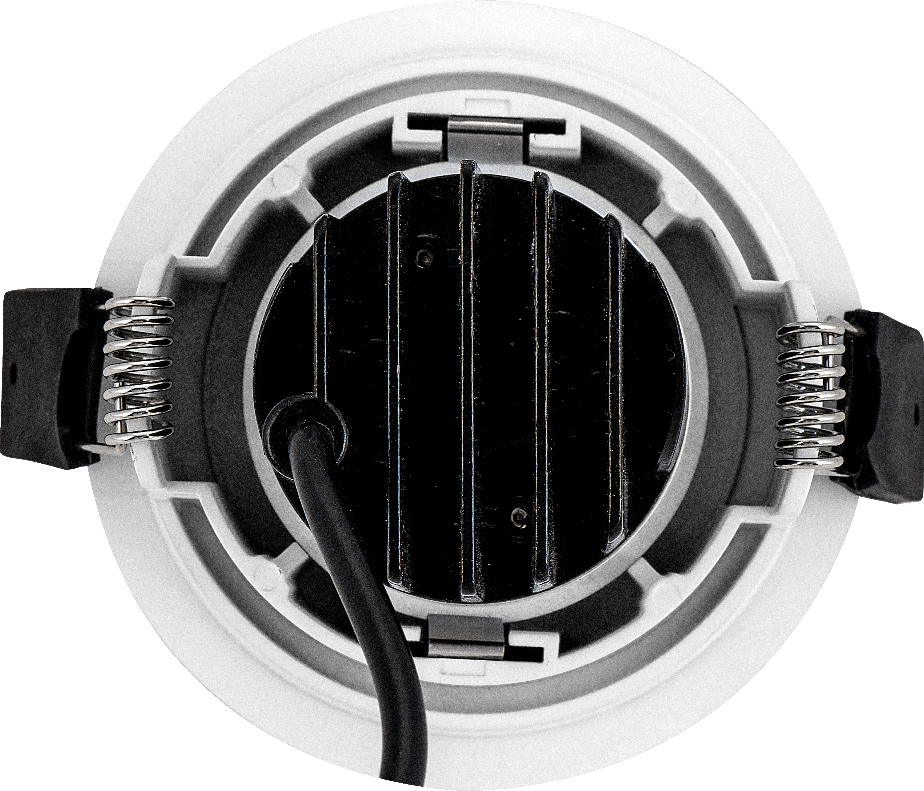 Palladium downlight 660 lumens with white bezel