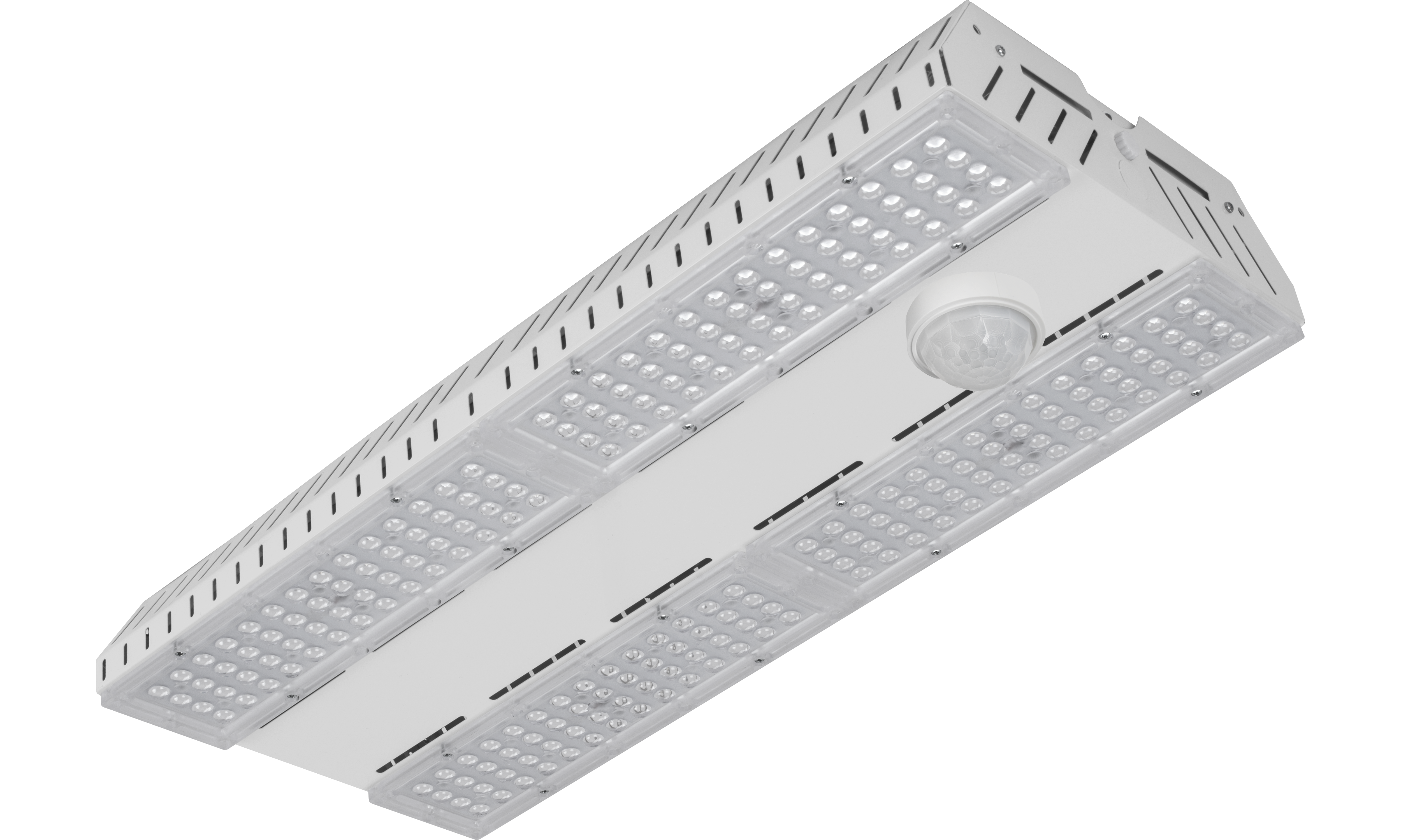 ElaraBay with rack lens 21000 lumens fixed output and PIR sensor