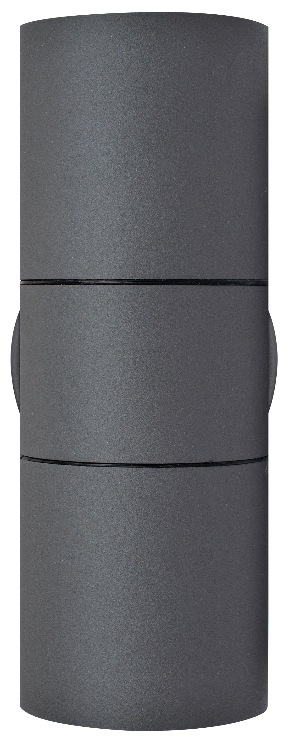 Exterior decorative up / down wall light GU10 finished in slate grey