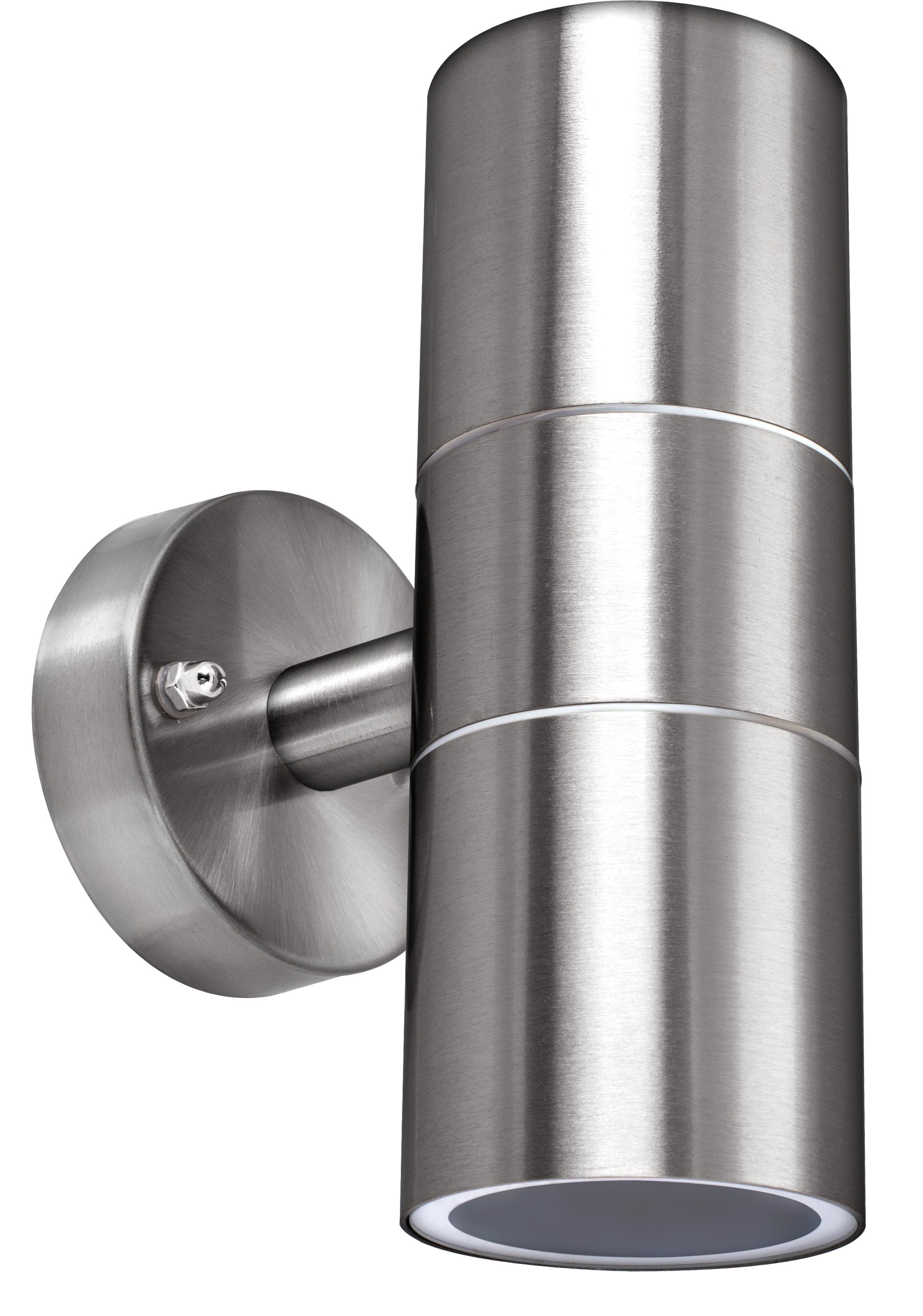 Exterior decorative up / down wall light GU10 stainless steel