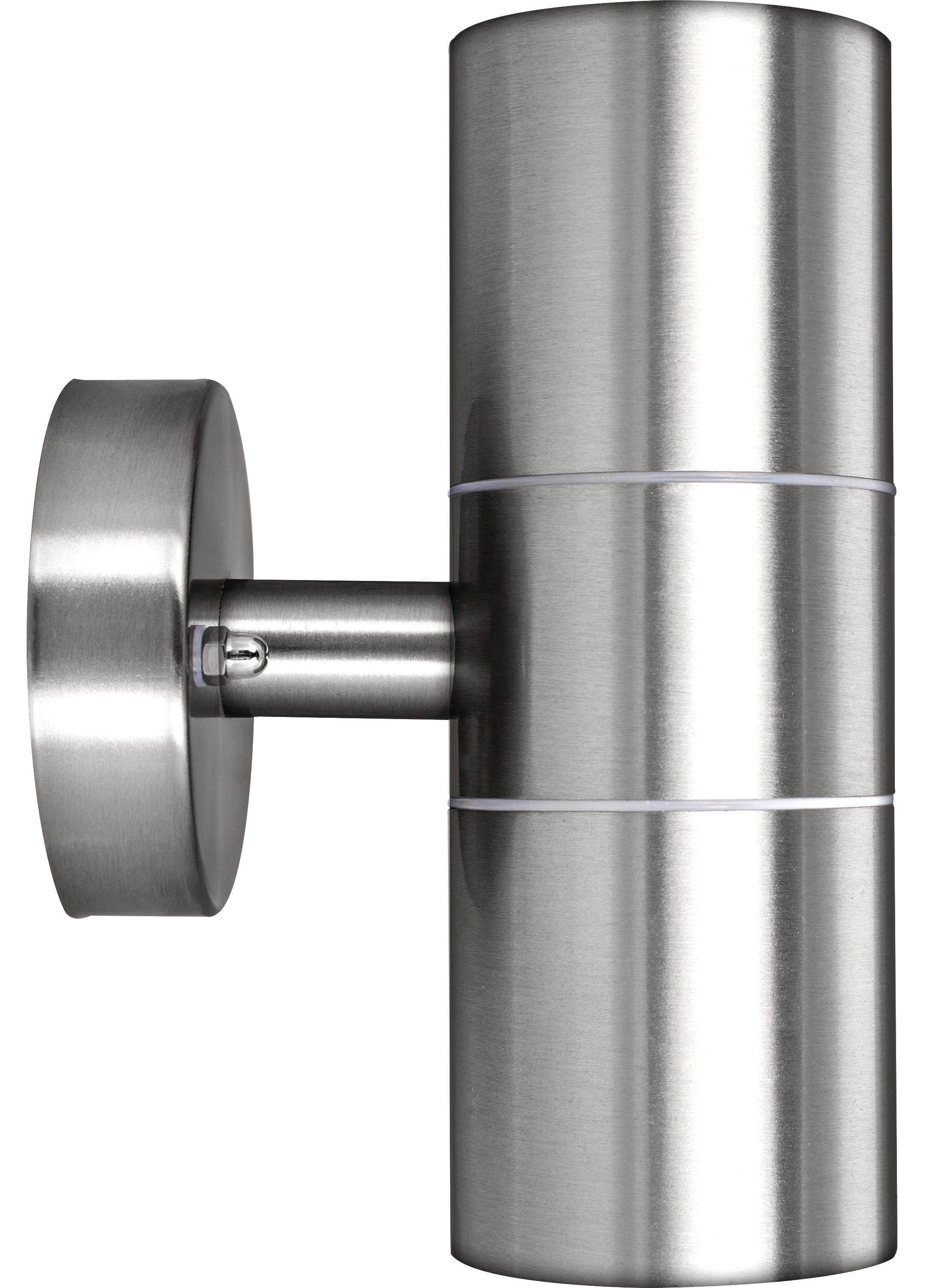 Exterior decorative up / down wall light GU10 stainless steel