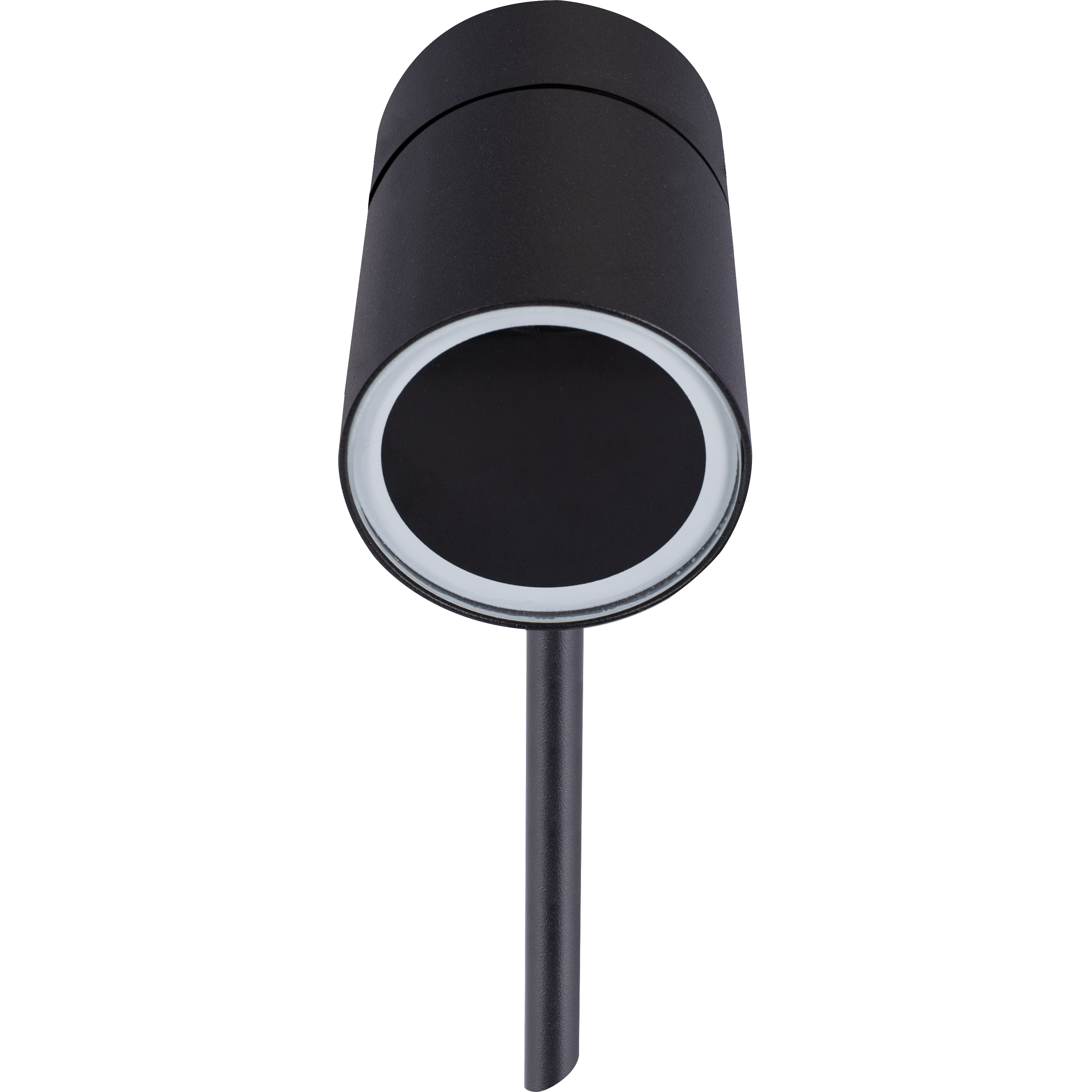 Exterior decorative garden spike GU10 finished in Black