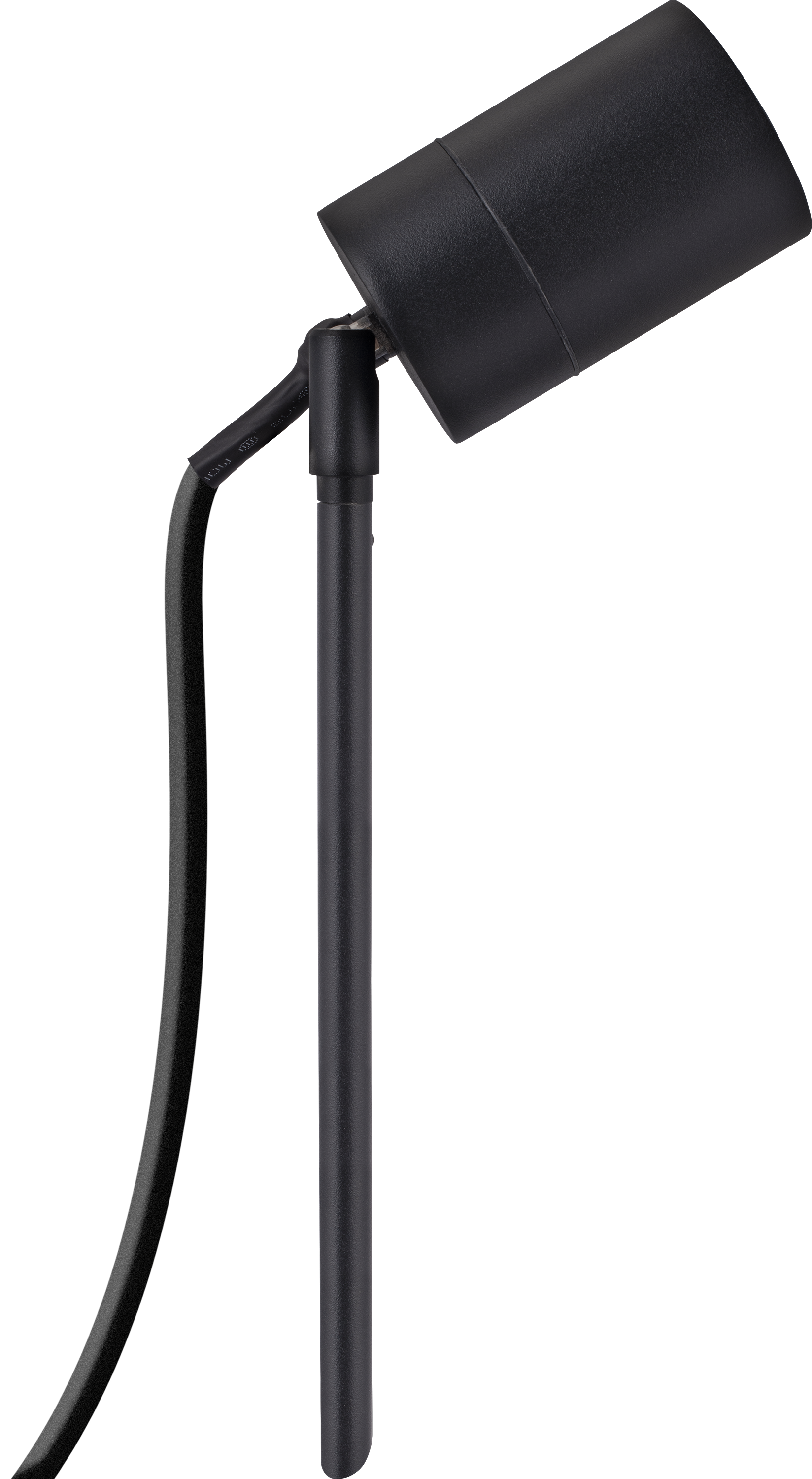 Exterior decorative garden spike GU10 finished in Black