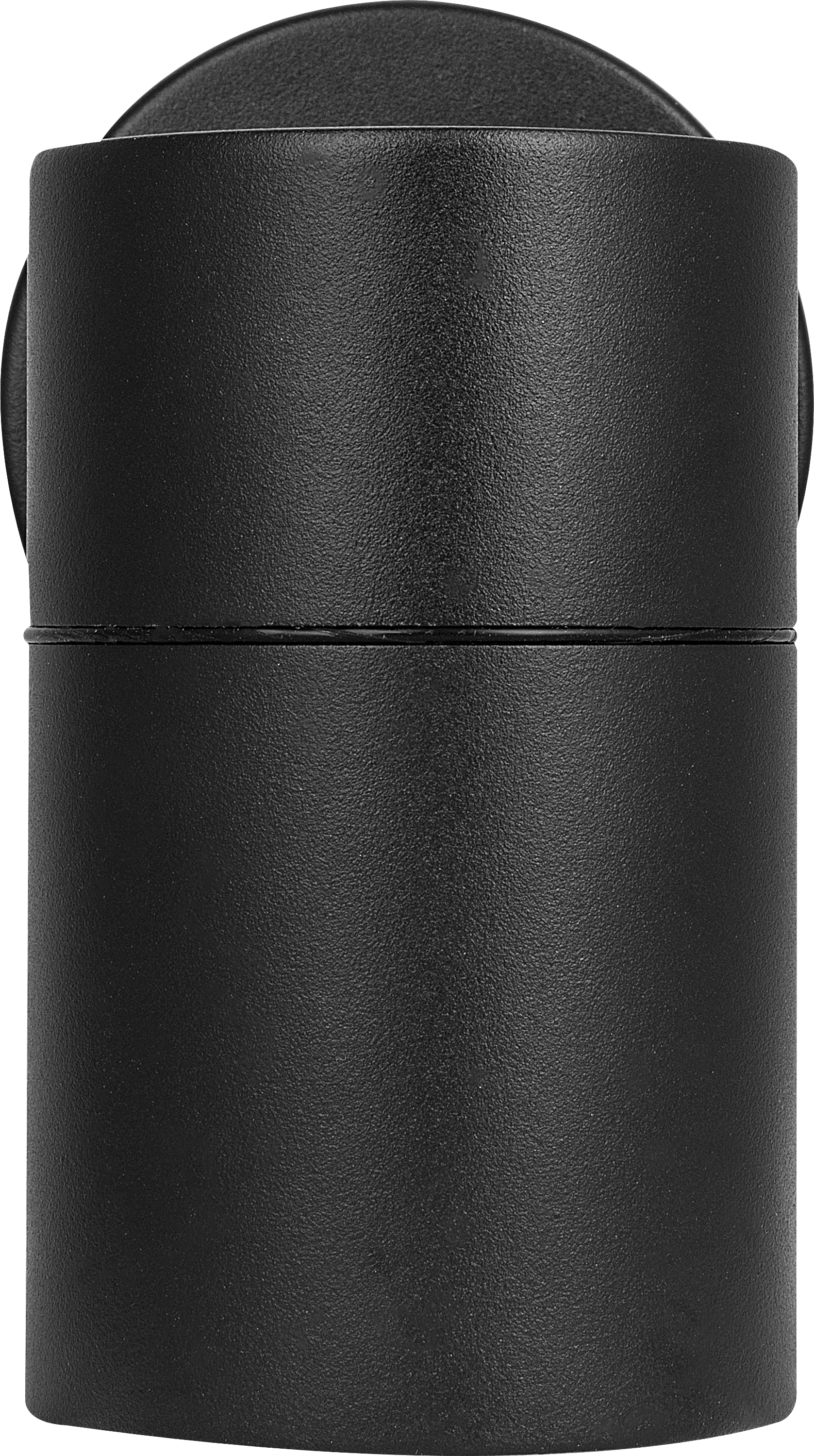 Exterior decorative down wall light GU10 finished in black